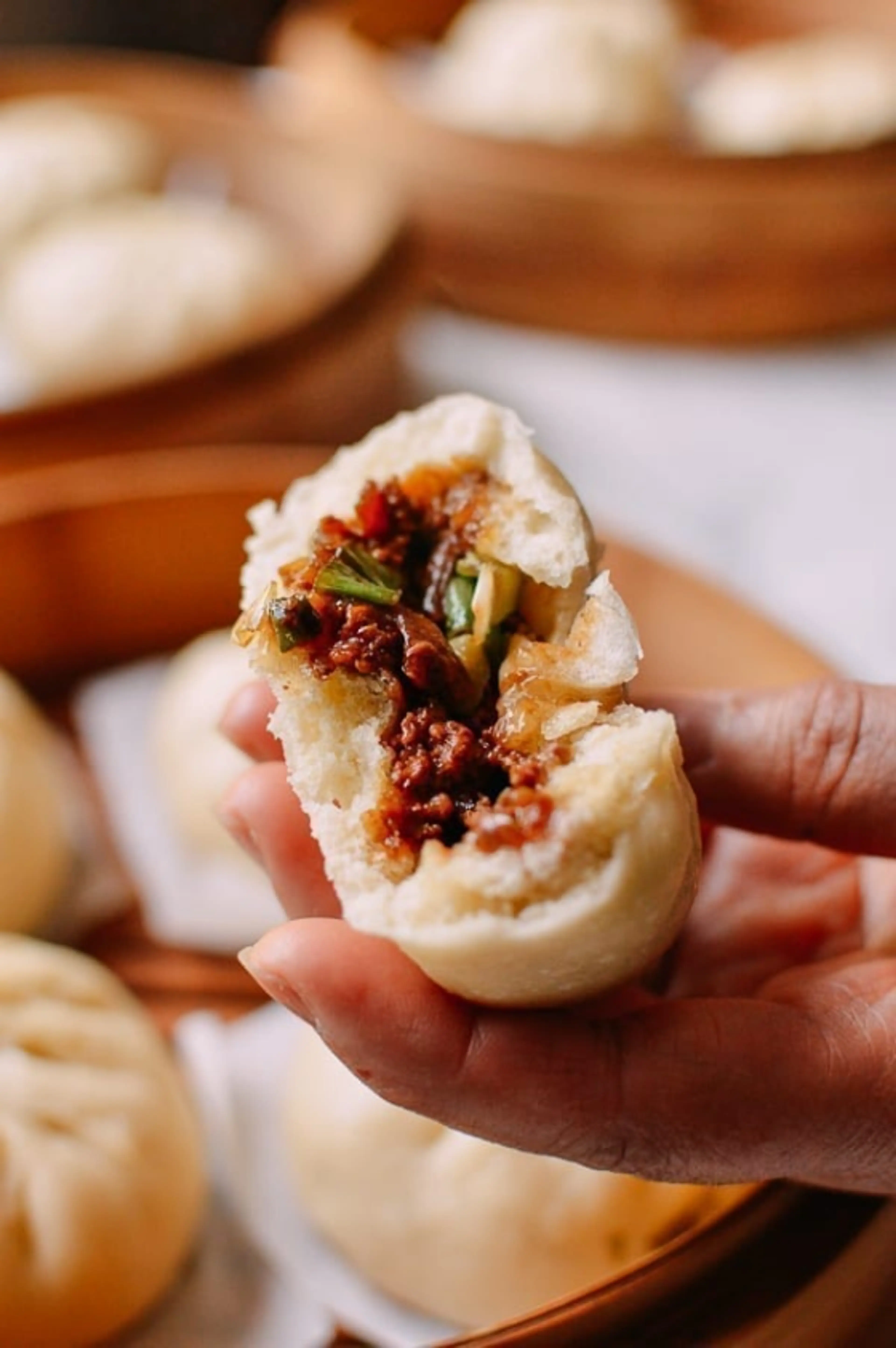 Steamed Pork Buns (Baozi)