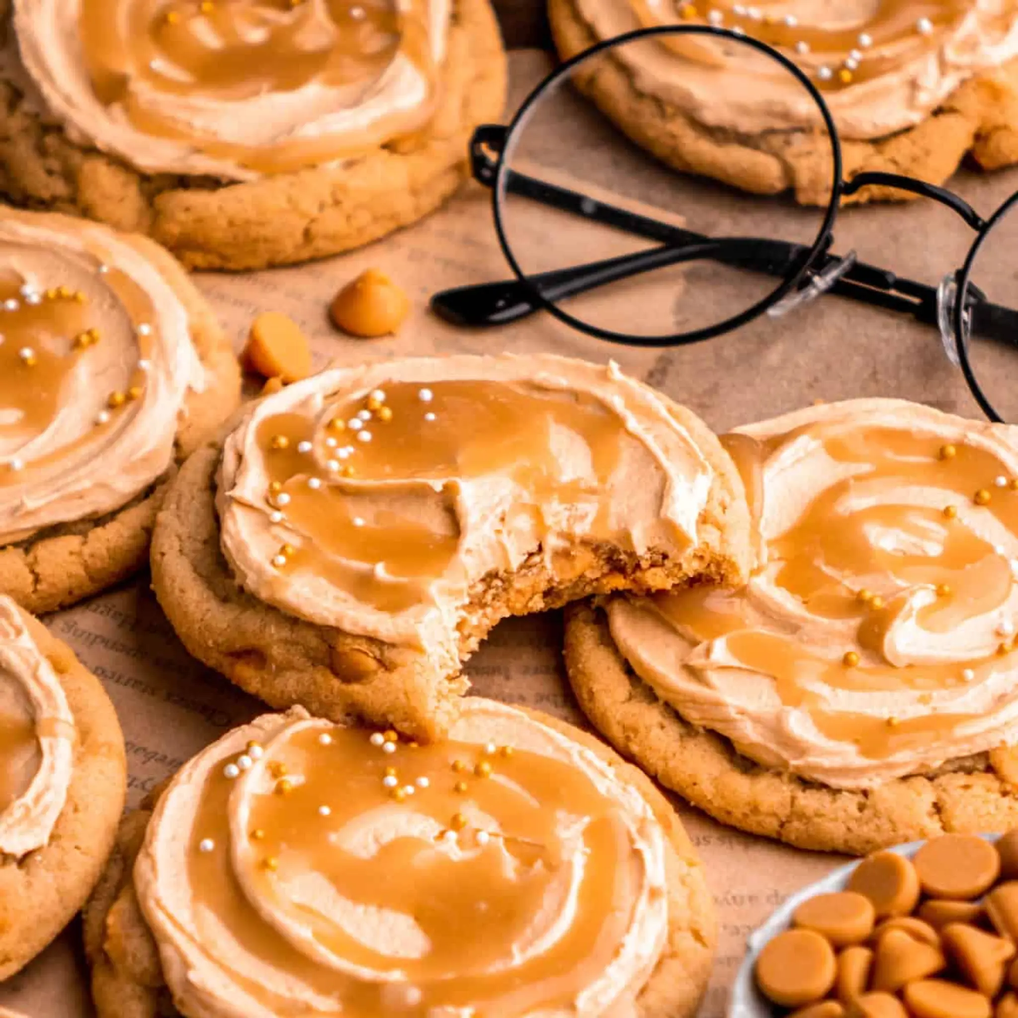 Harry Potter Butterbeer Cookies