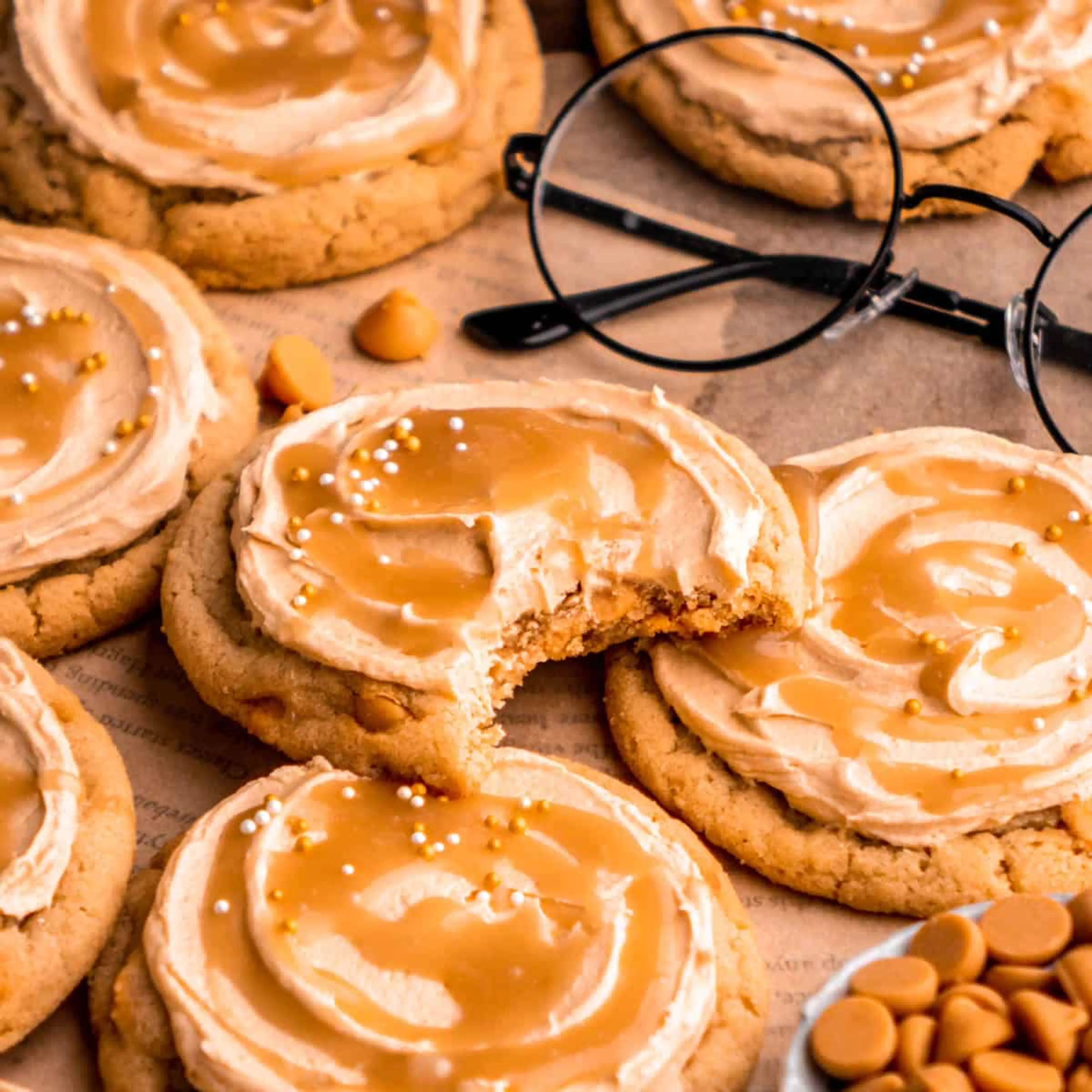 Harry Potter Butterbeer Cookies