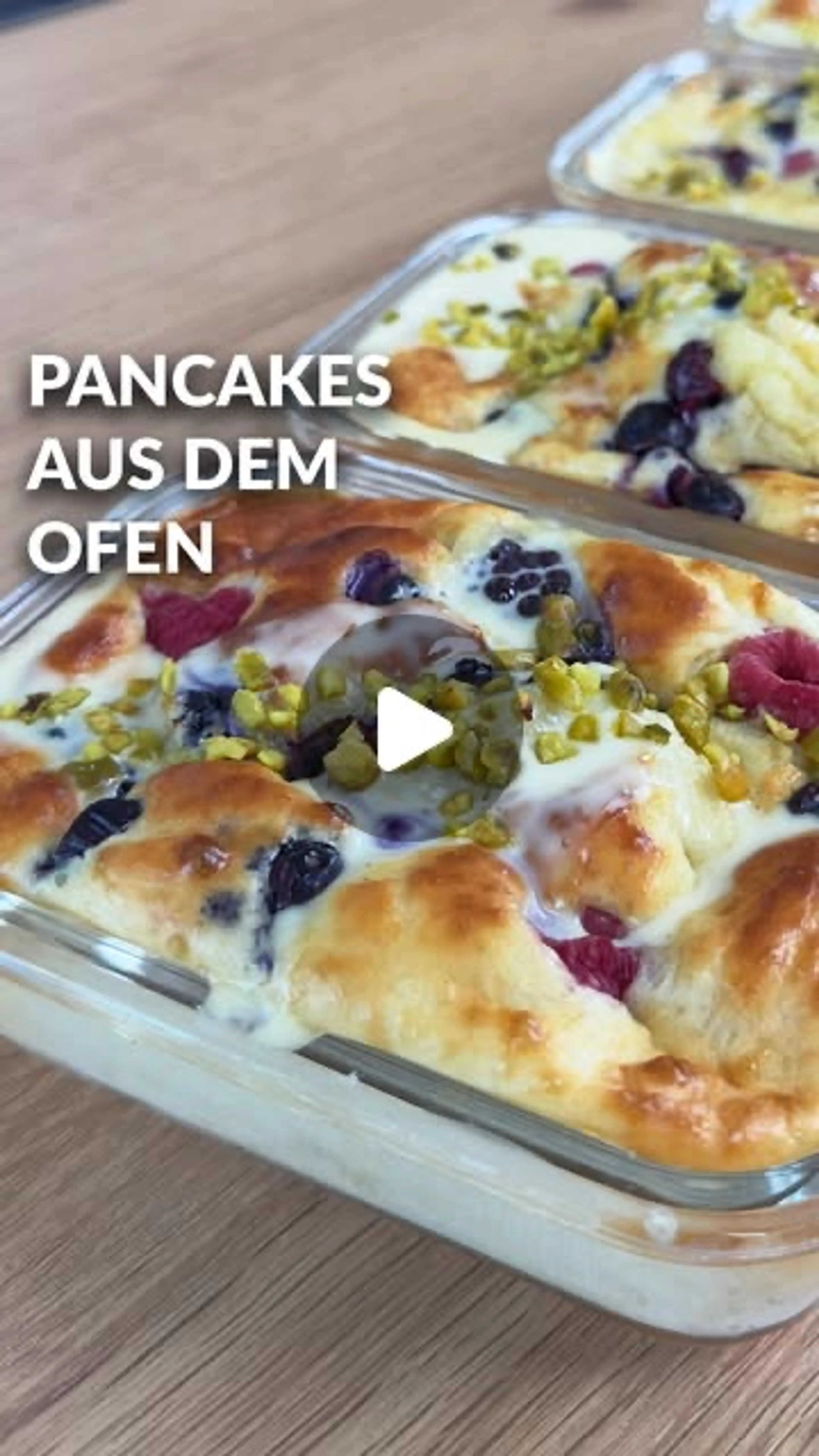 Protein-pancakes Aus Dem Ofen