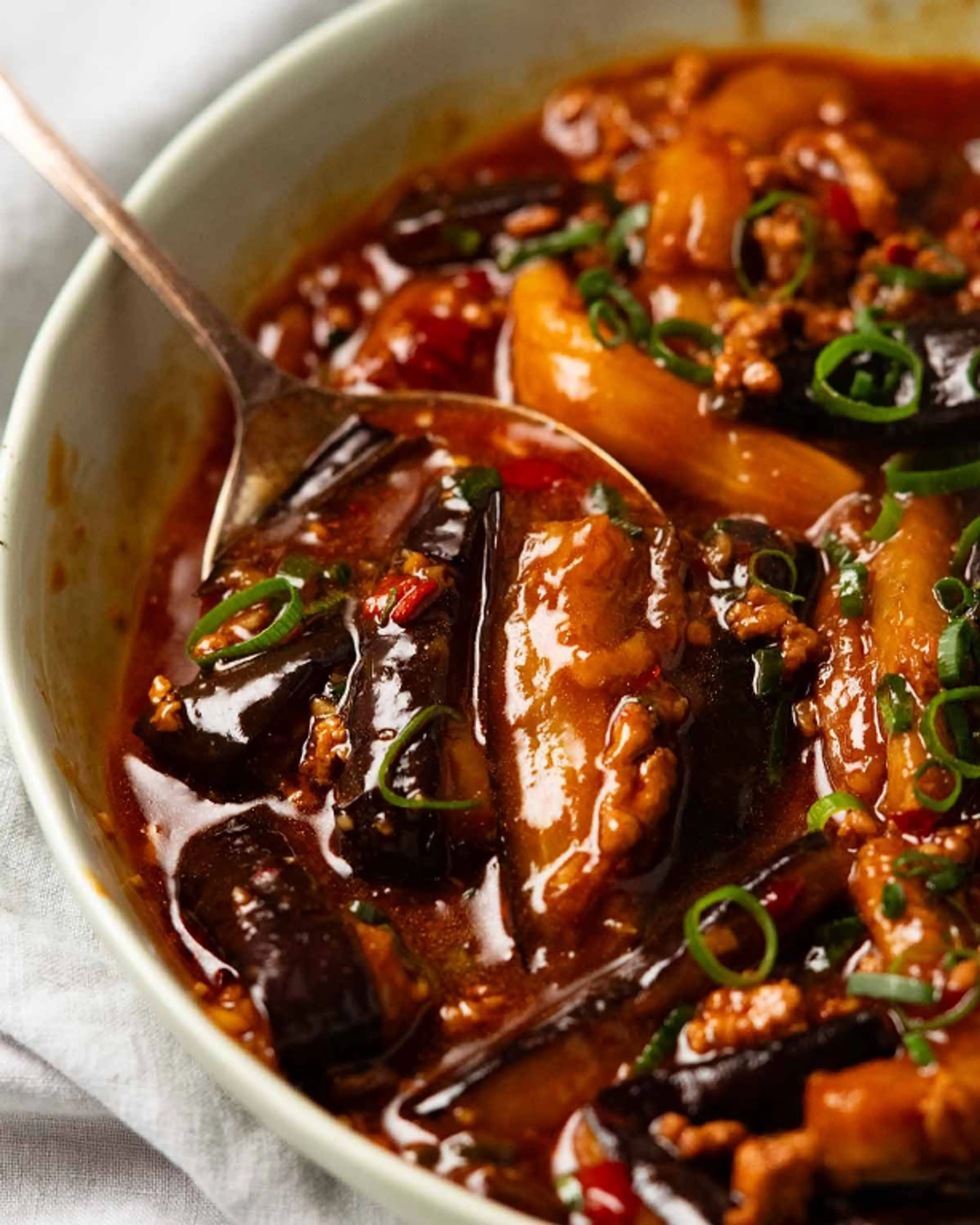 Chinese eggplant and minced pork - Sichuan Fish Fragrant Egg