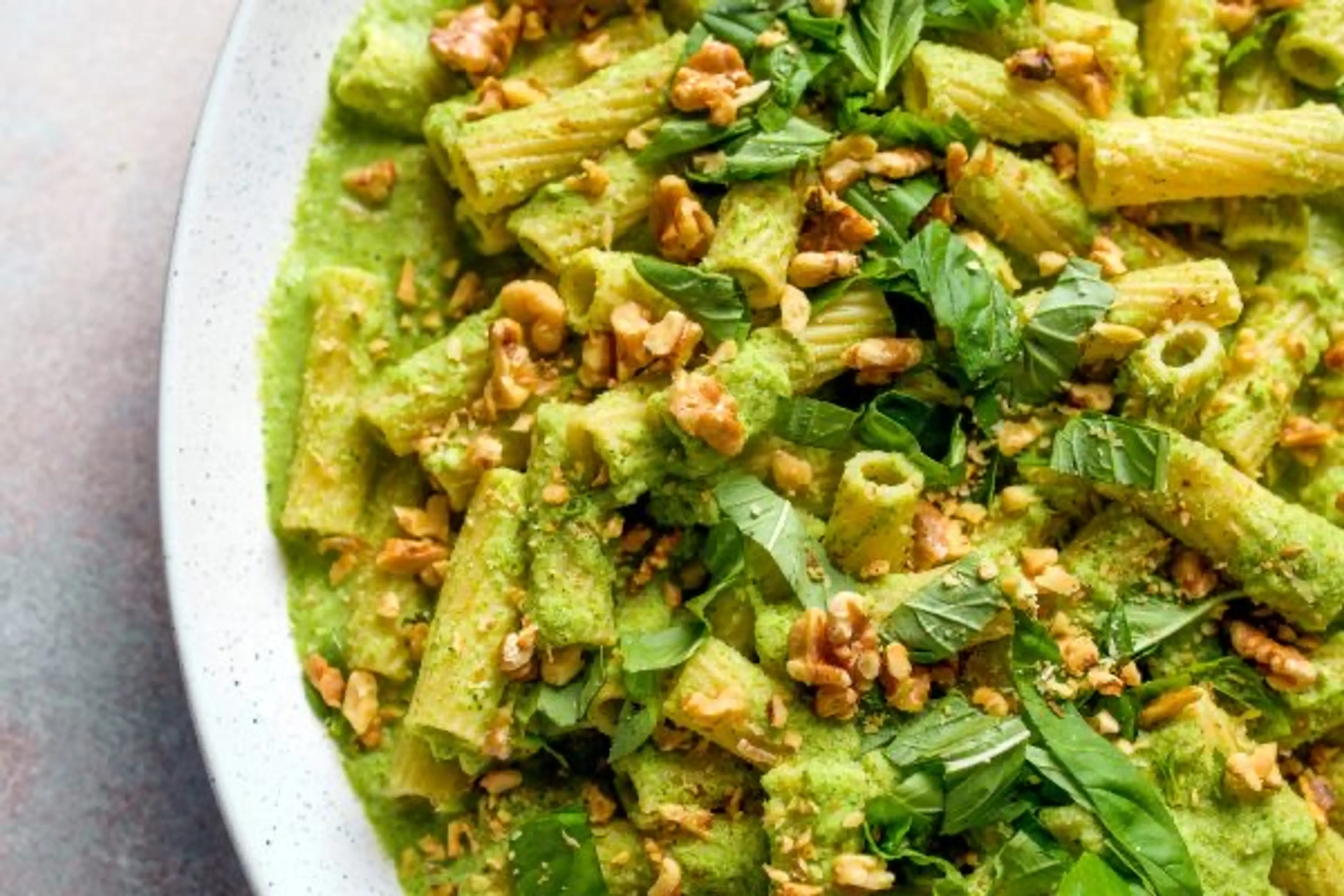Rigatoni with Broccoli-Lemon Sauce