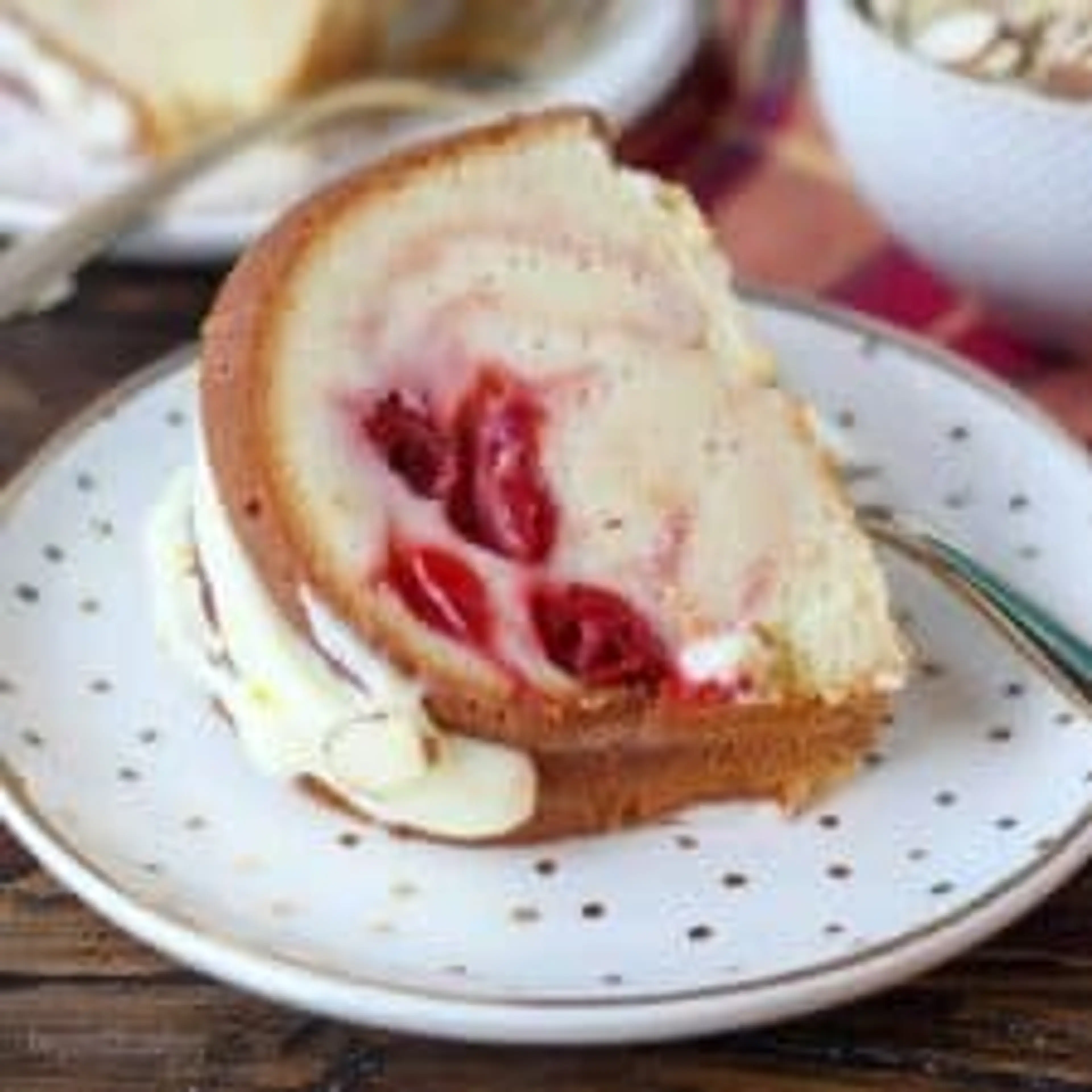 Cherry Almond Bundt Cake