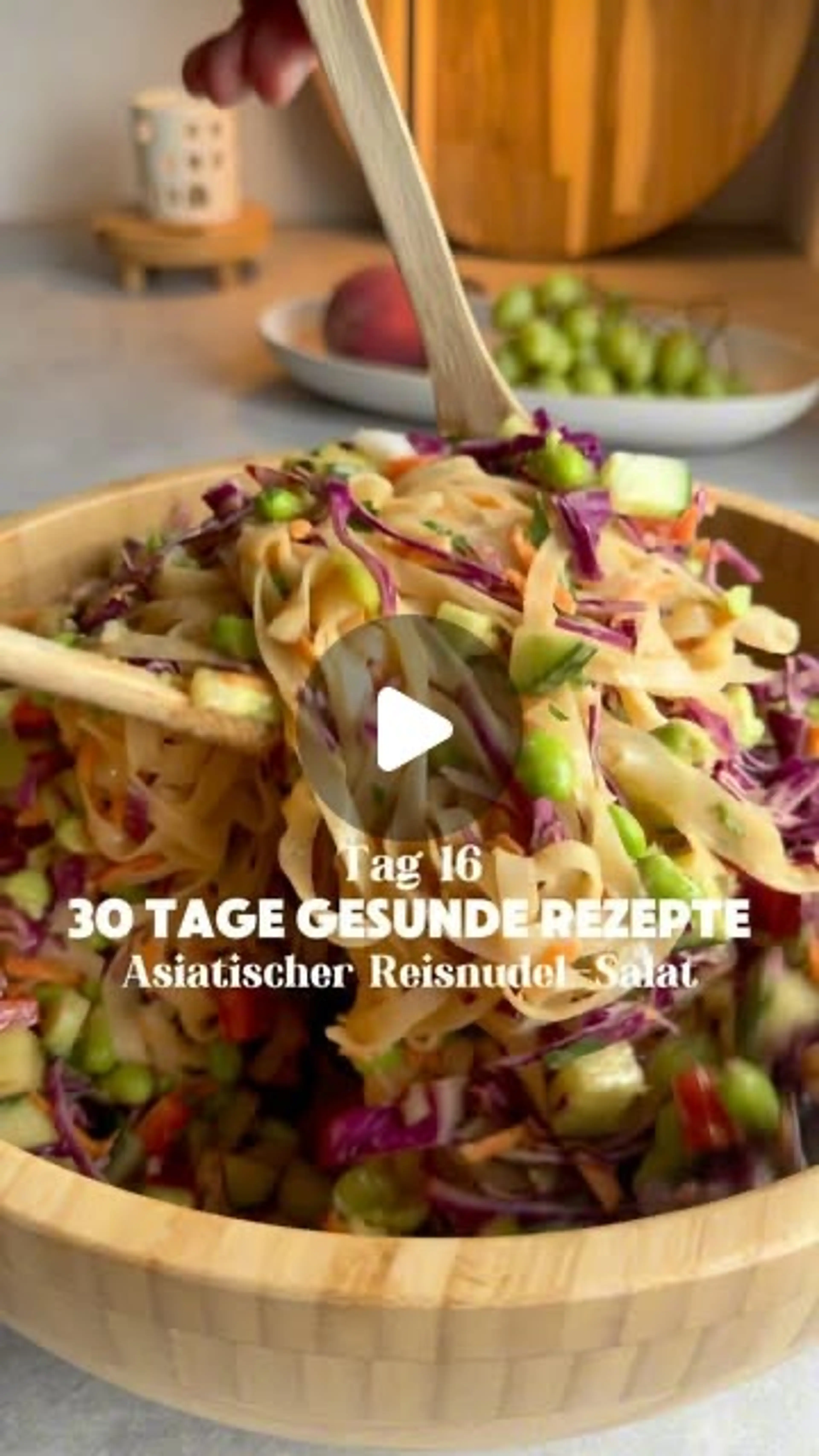 Tag 16 - Asiatischer Reisnudel-salat