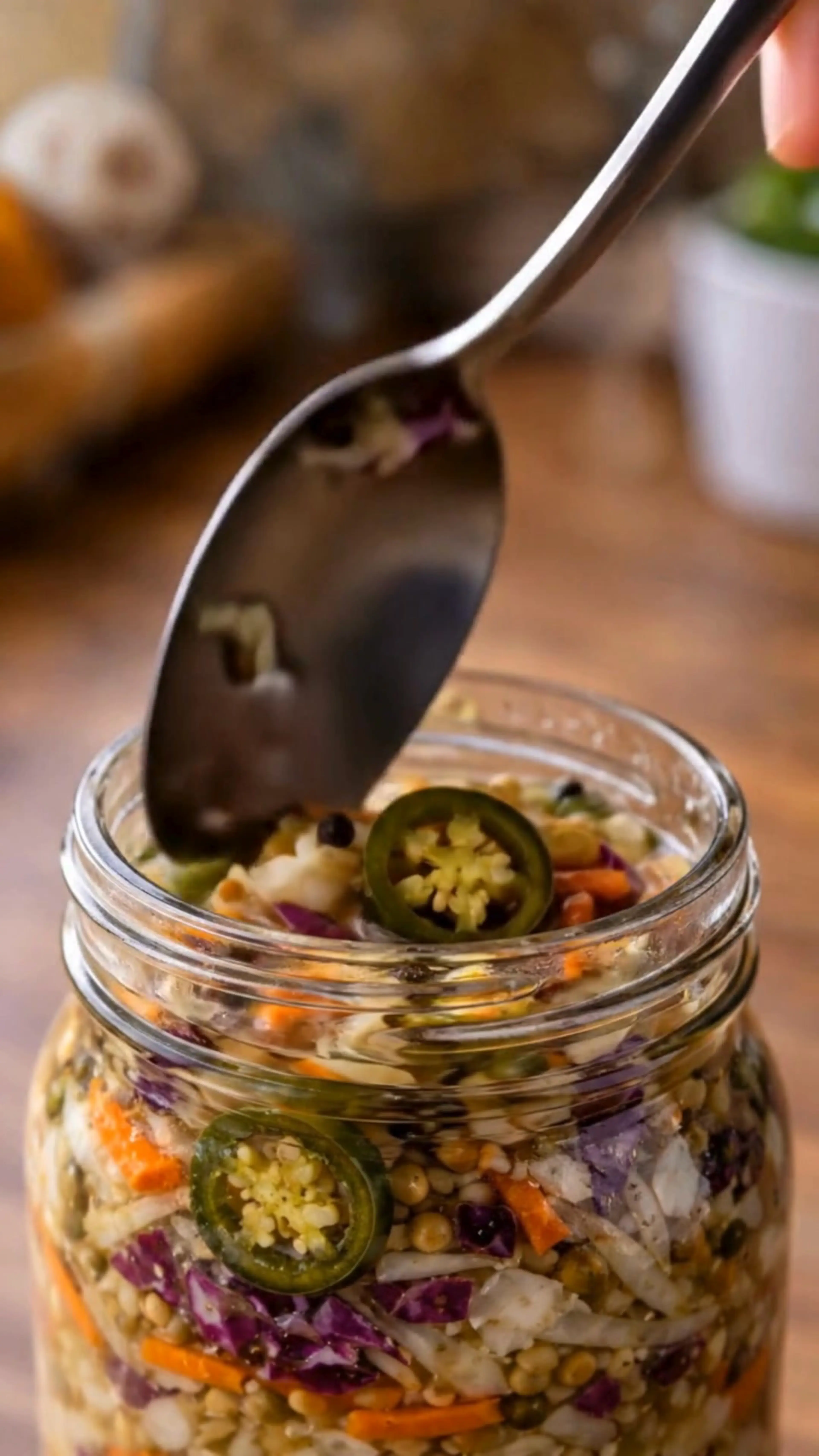 This Spicy Slaw Is About to Change Your Tacos.  Crunchy, Tan