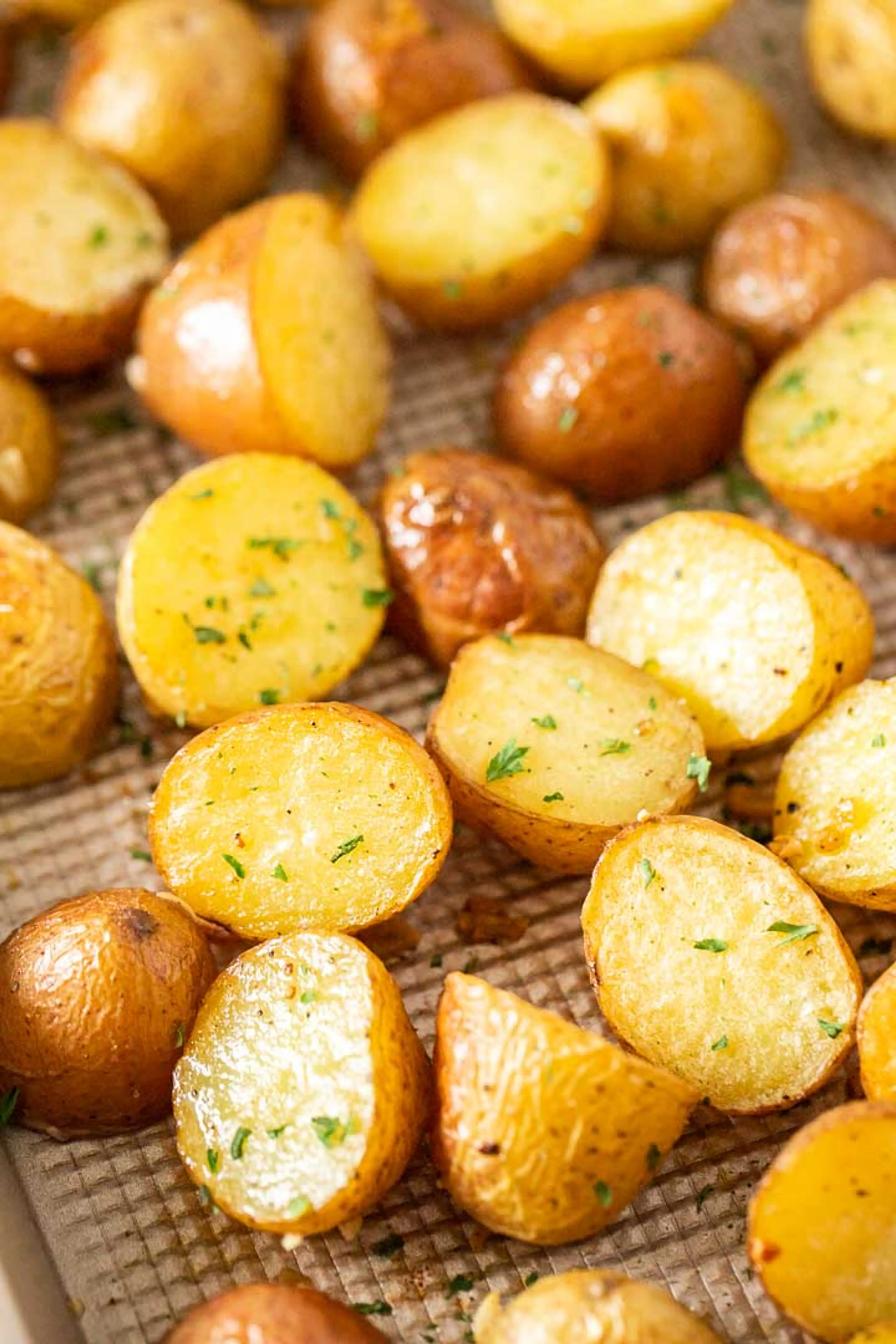 Oven Roasted Baby Potatoes