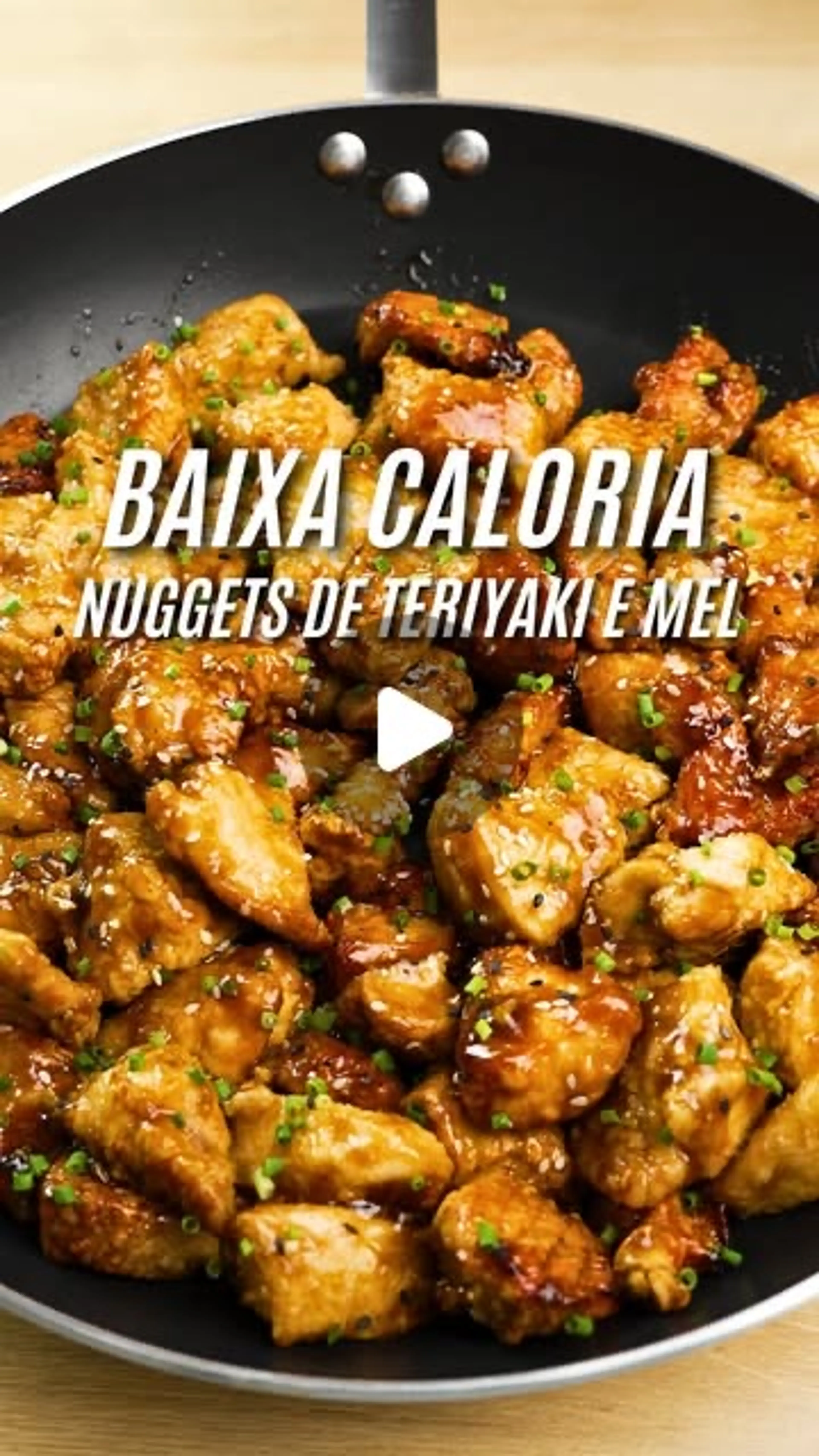 Nuggets Teriyaki Com Mel E Alho