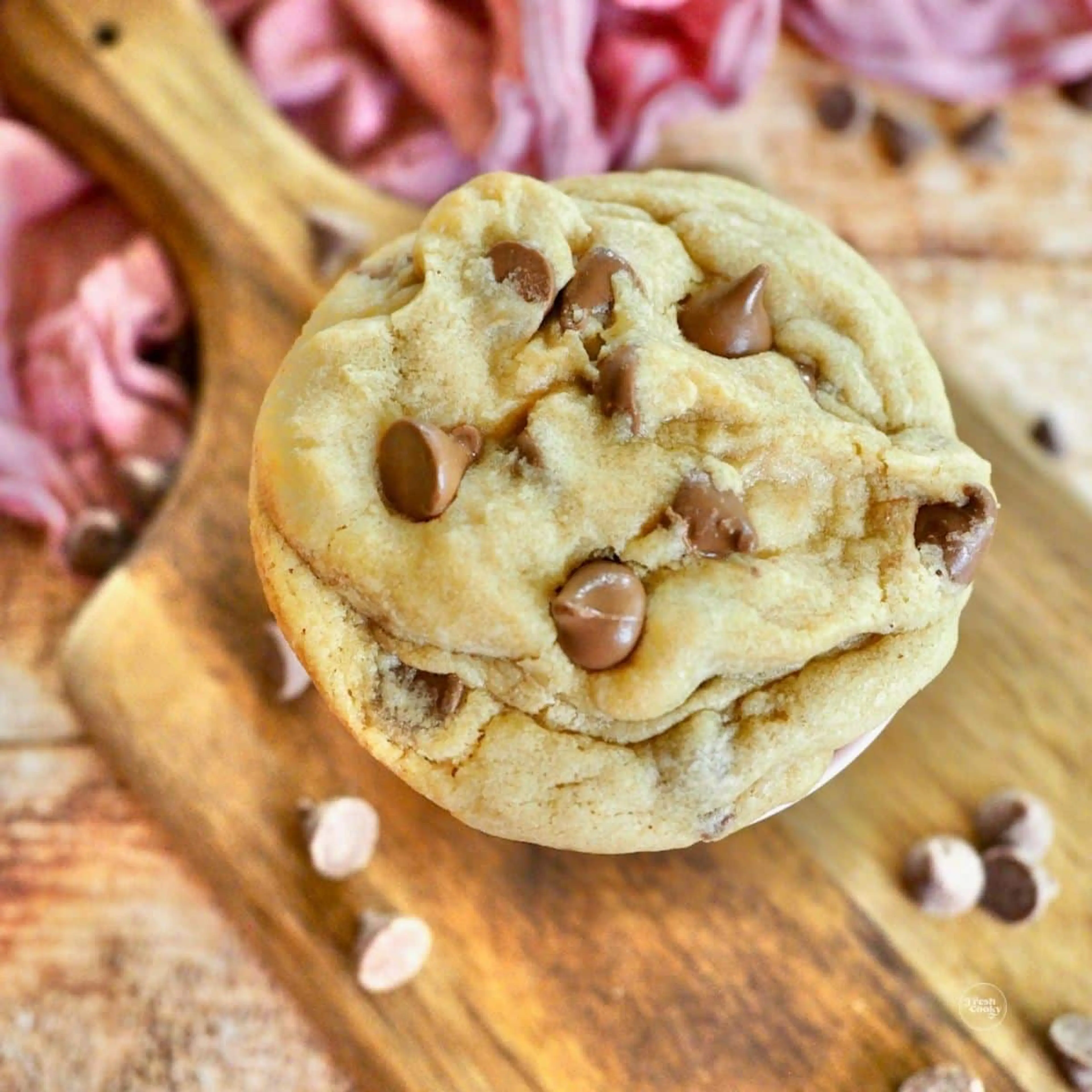 Chocolate Chip Copycat Crumbl Cookies