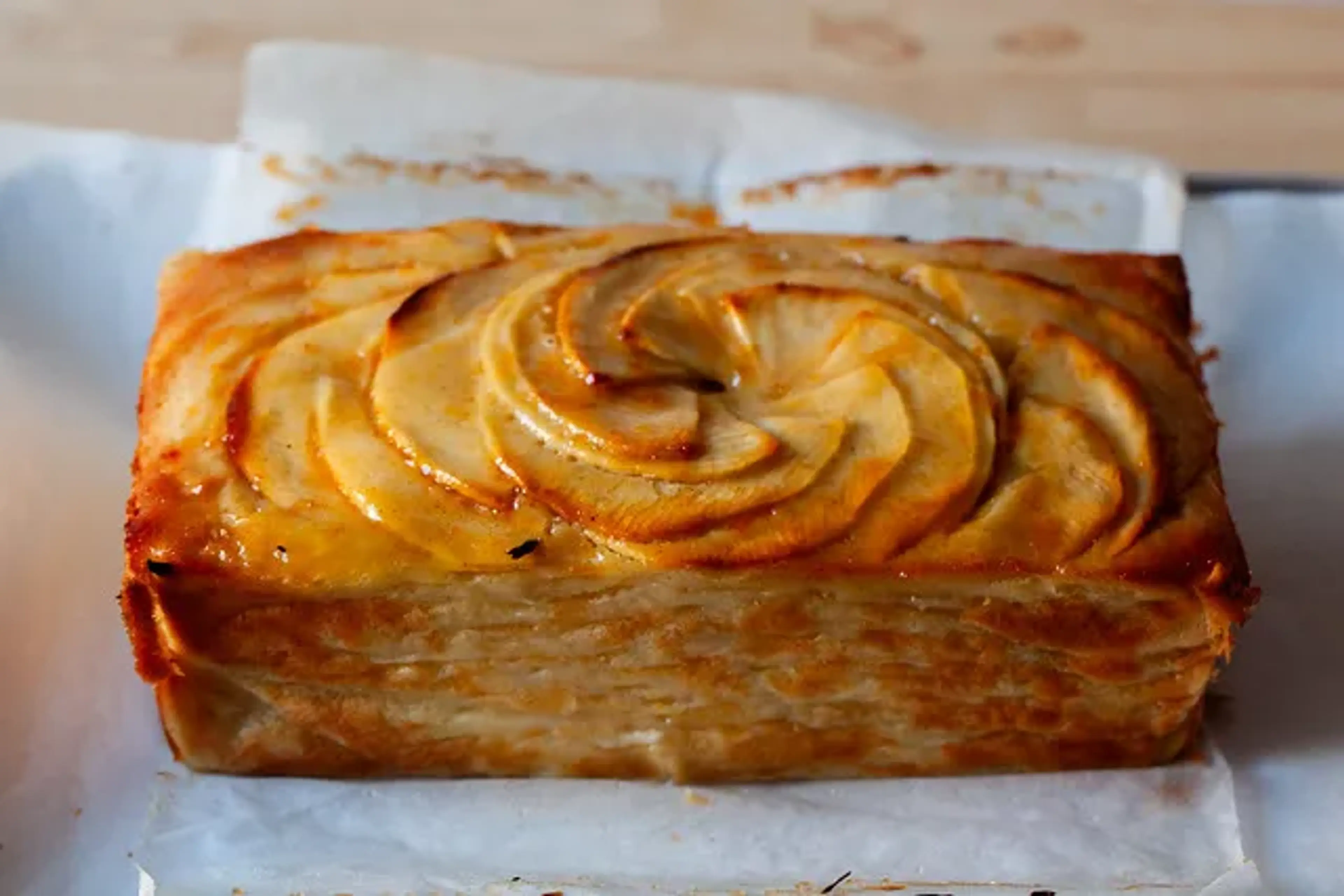 Invisible Apple Cake