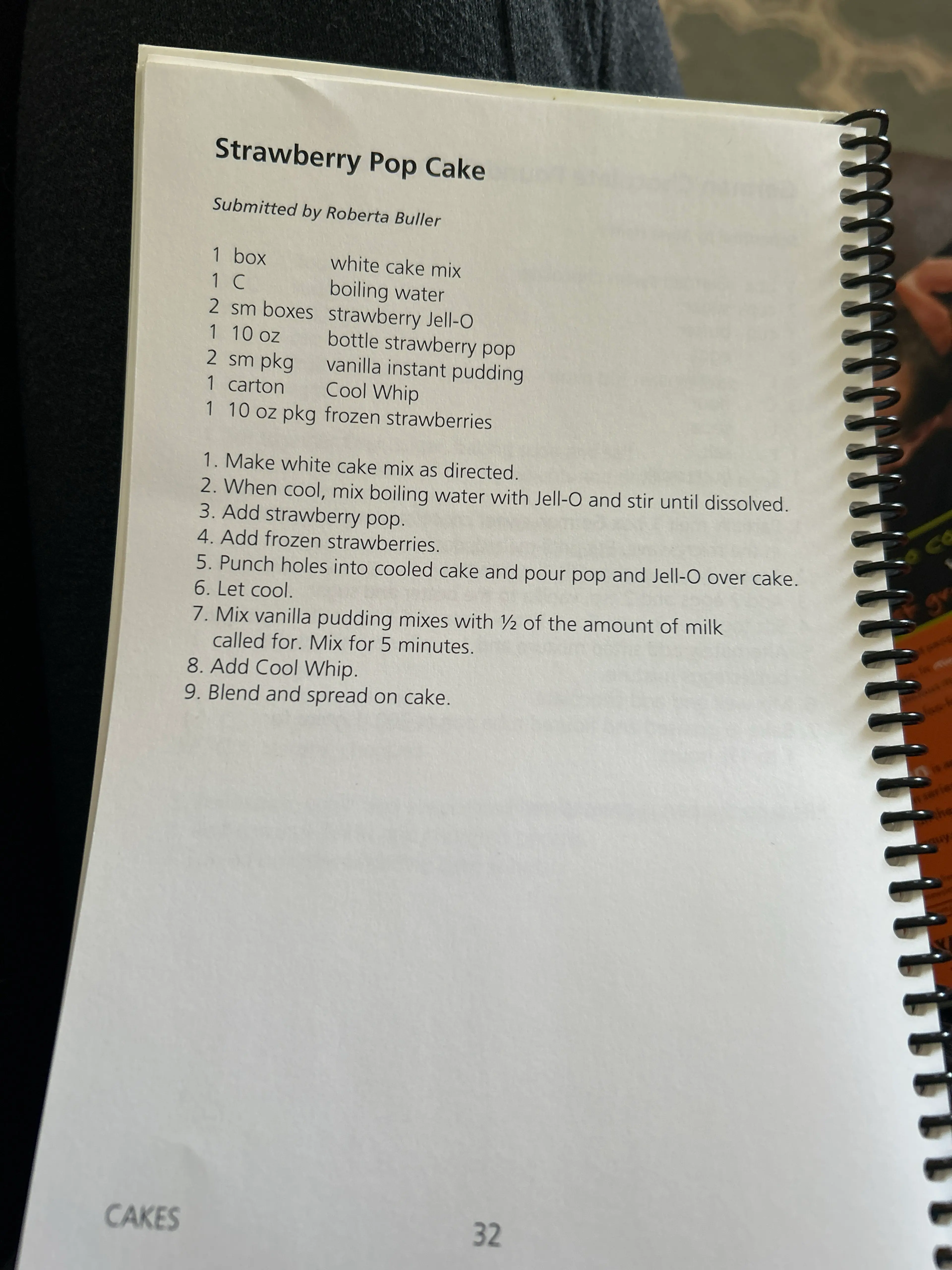 Strawberry Pop Cake