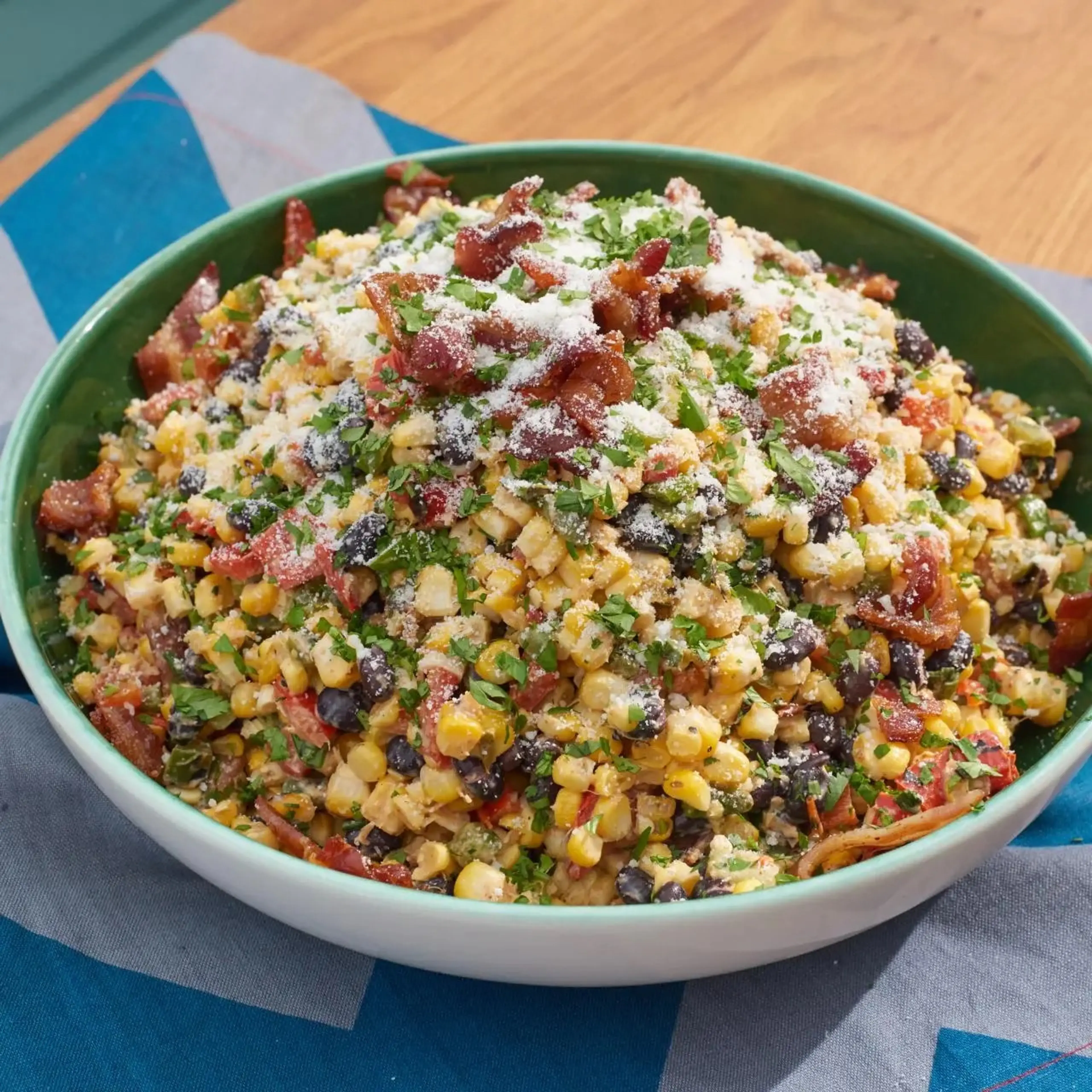 Grilled Mexican Street Corn Salad