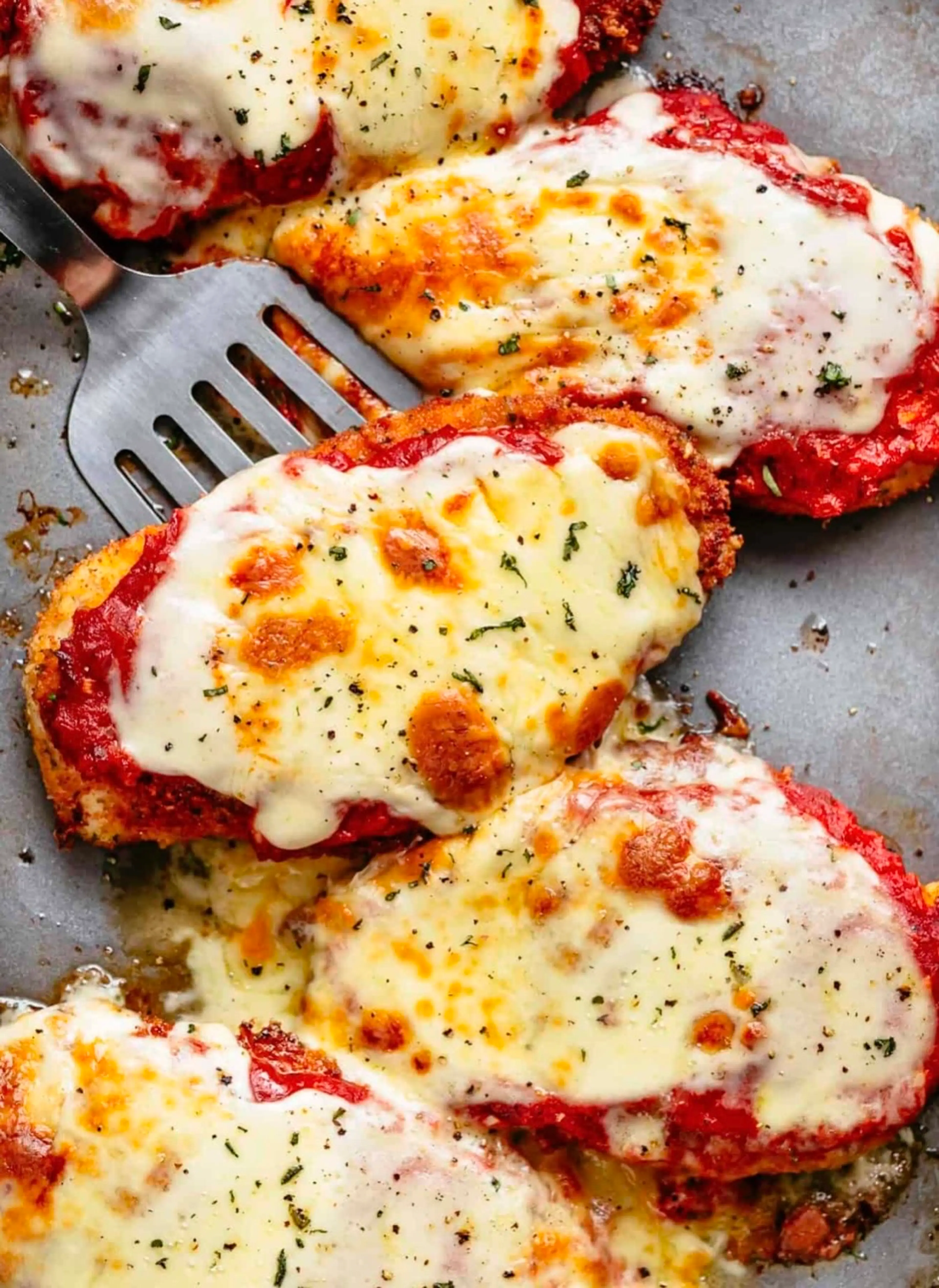 Dairy Boy’s Crispy Chicken Parm With Angel Hair