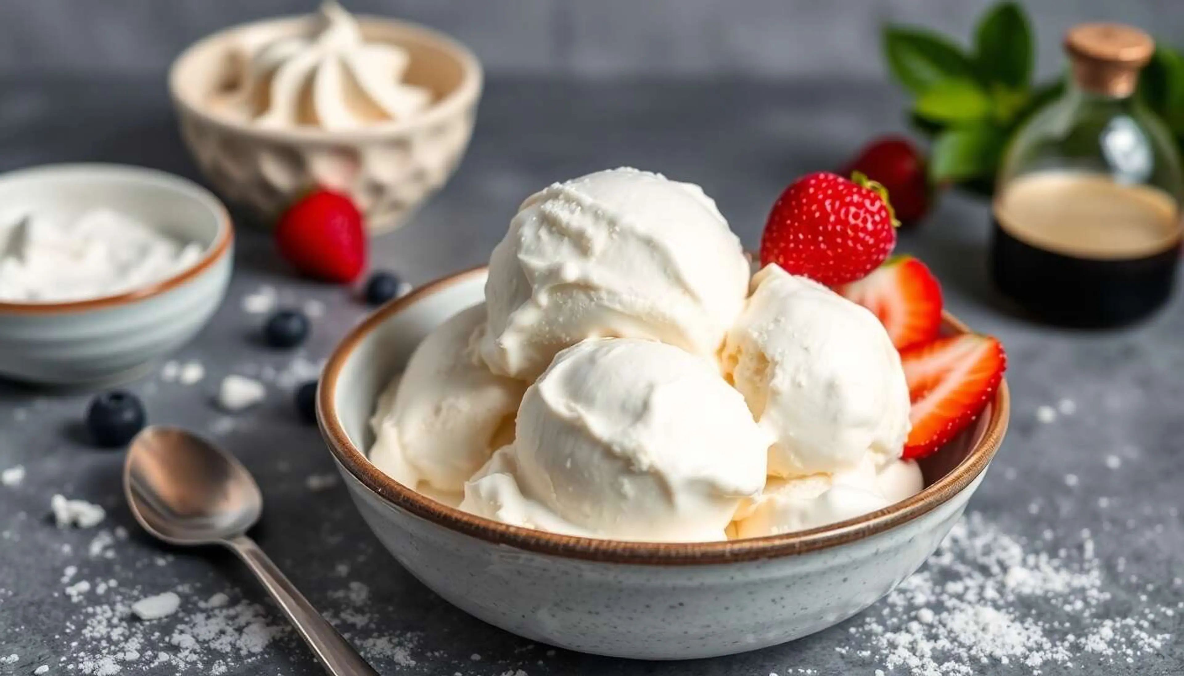 Glace au yaourt maison : la recette express