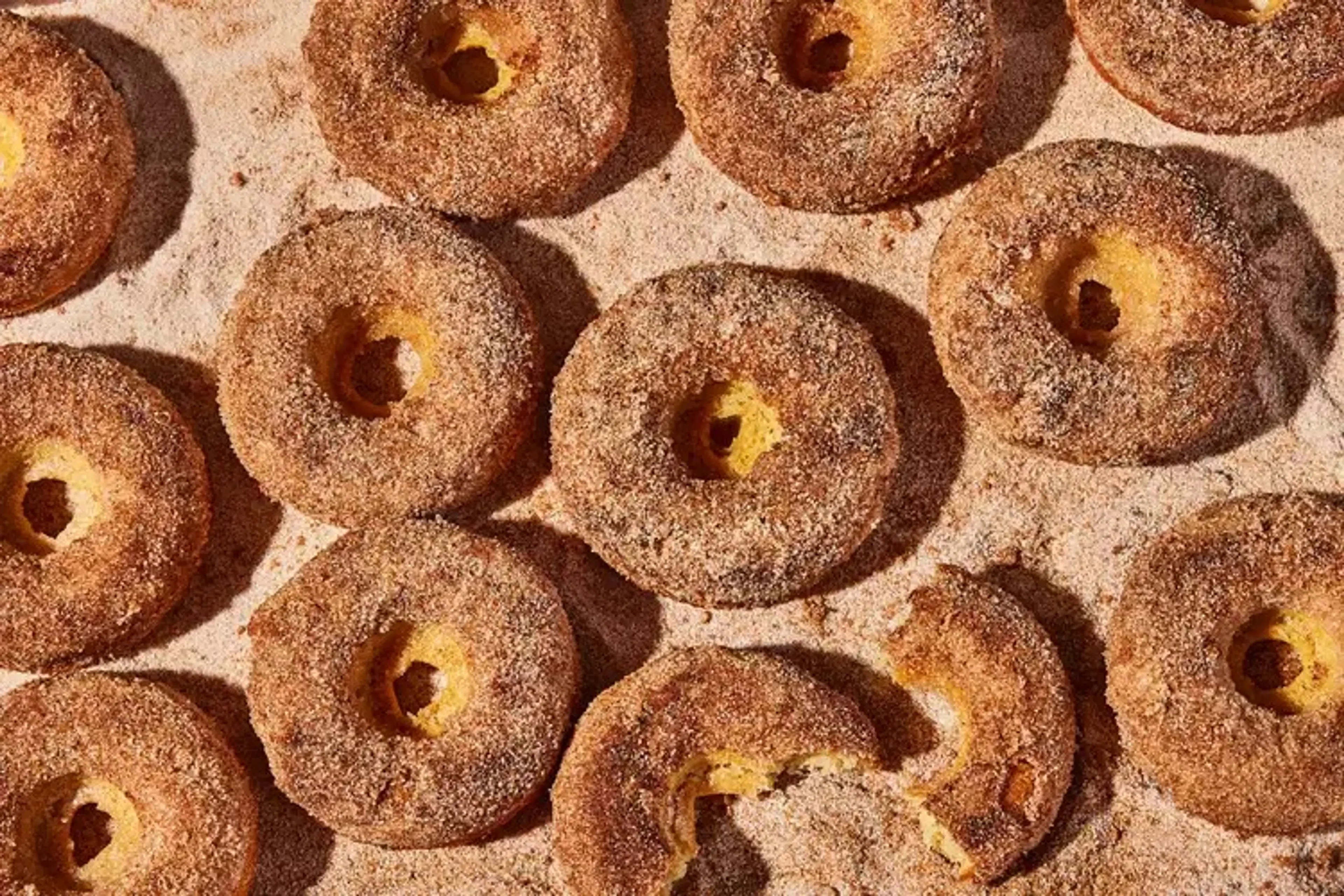 Baked Apple Cider Doughnuts