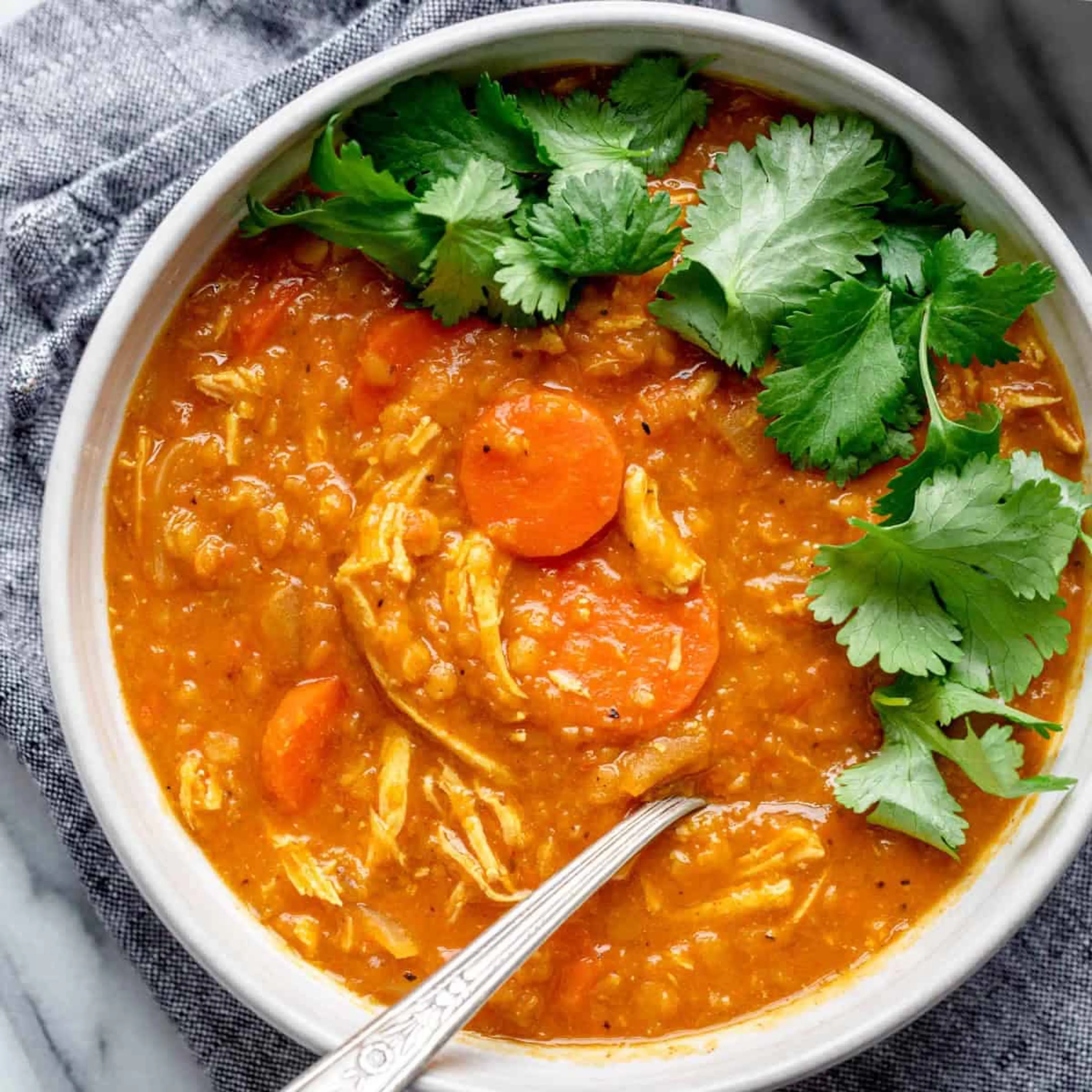 Lentil Chicken Soup Recipe