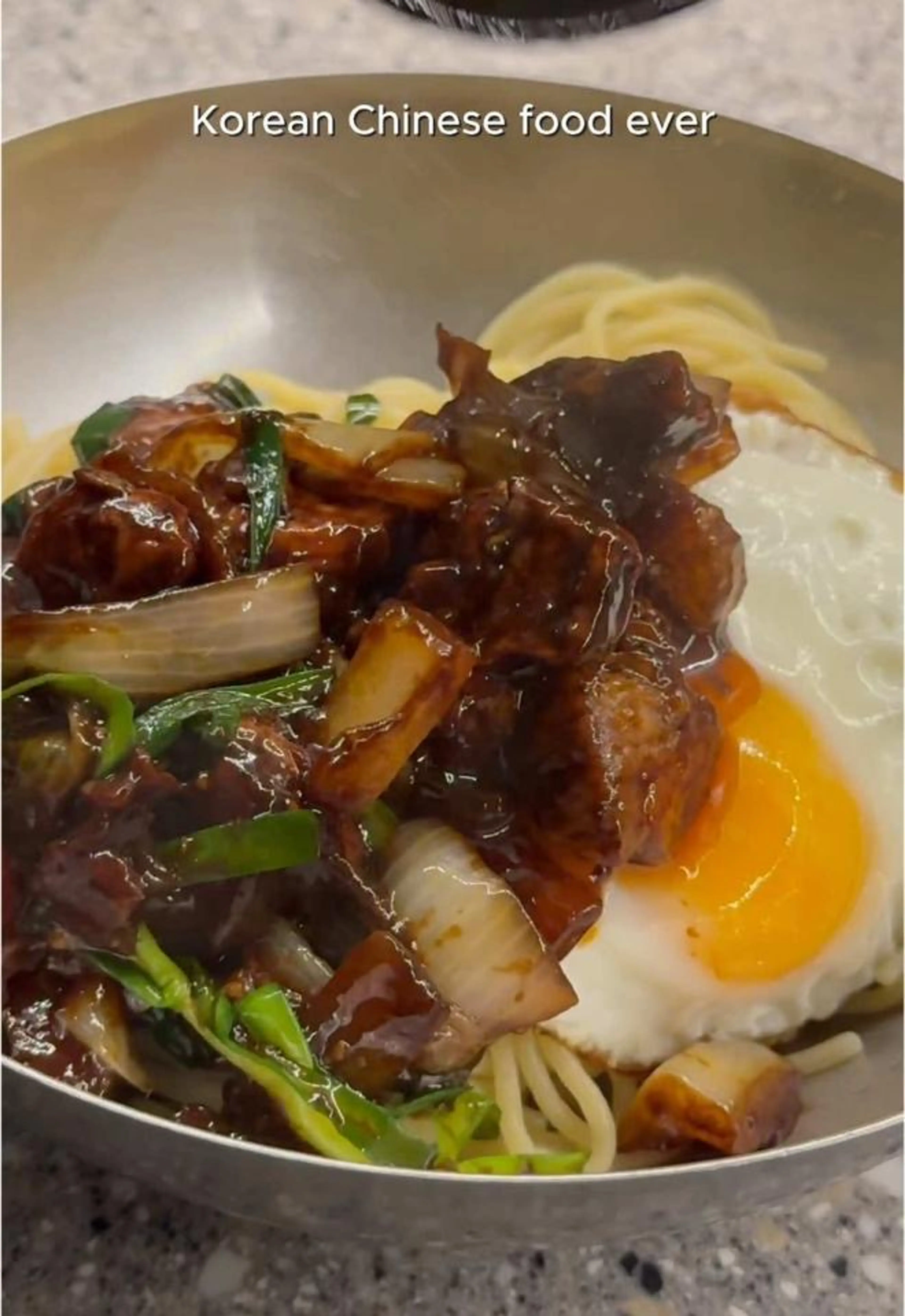 The Best Korean Chinese Food, #ganjjajang #koreanfood #chine