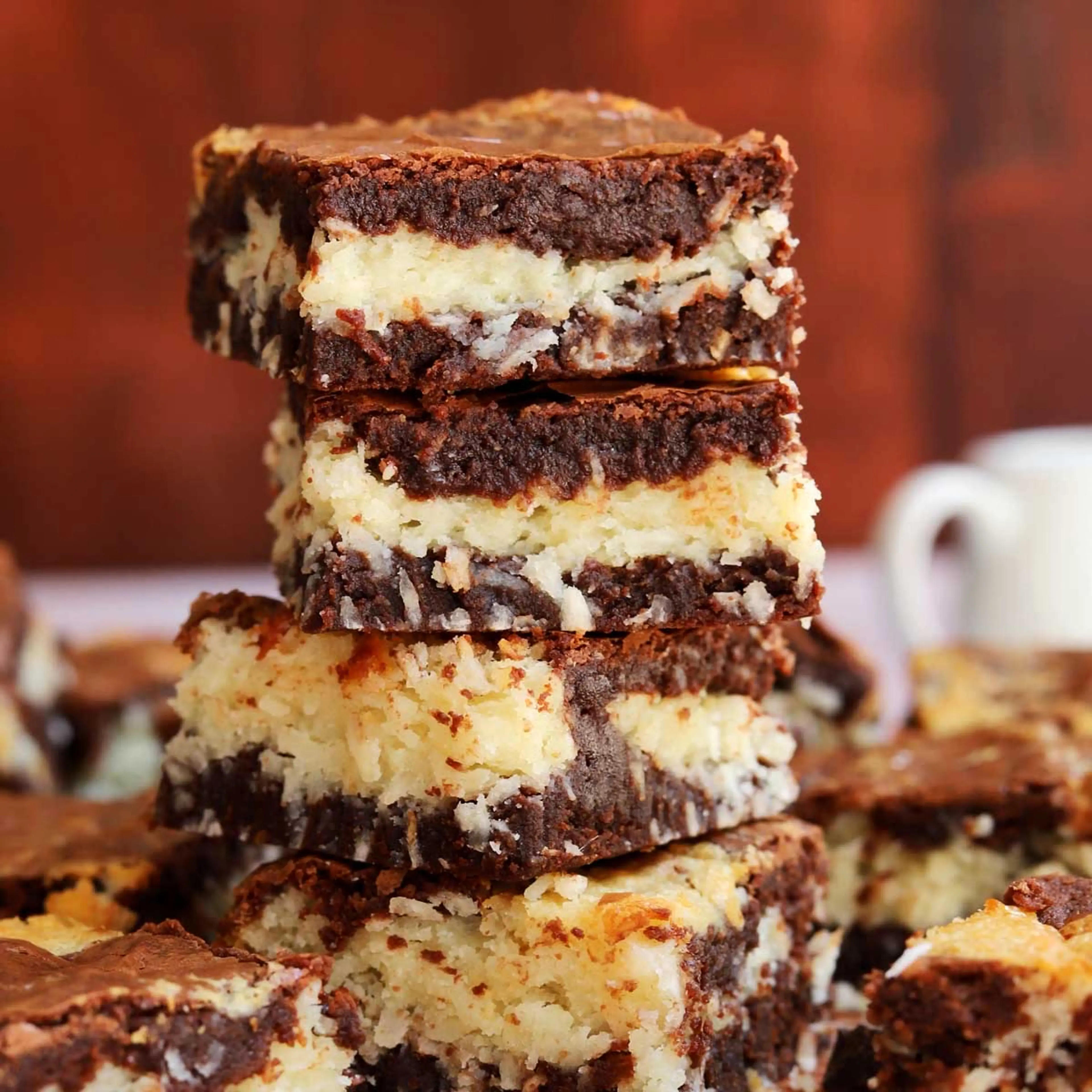 Coconut Macaroon Brownies