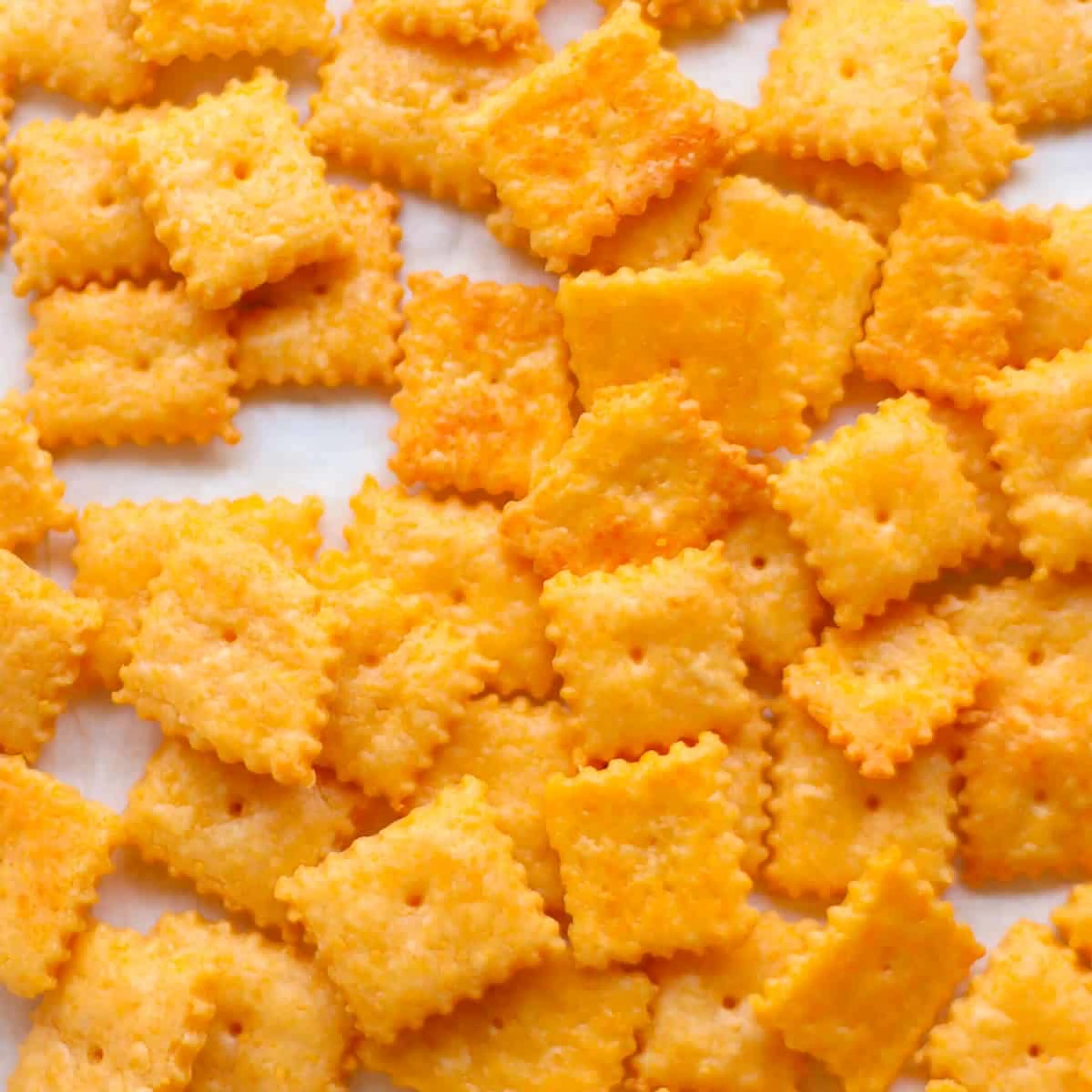 Homemade Cheese Crackers (Cheez-Its)