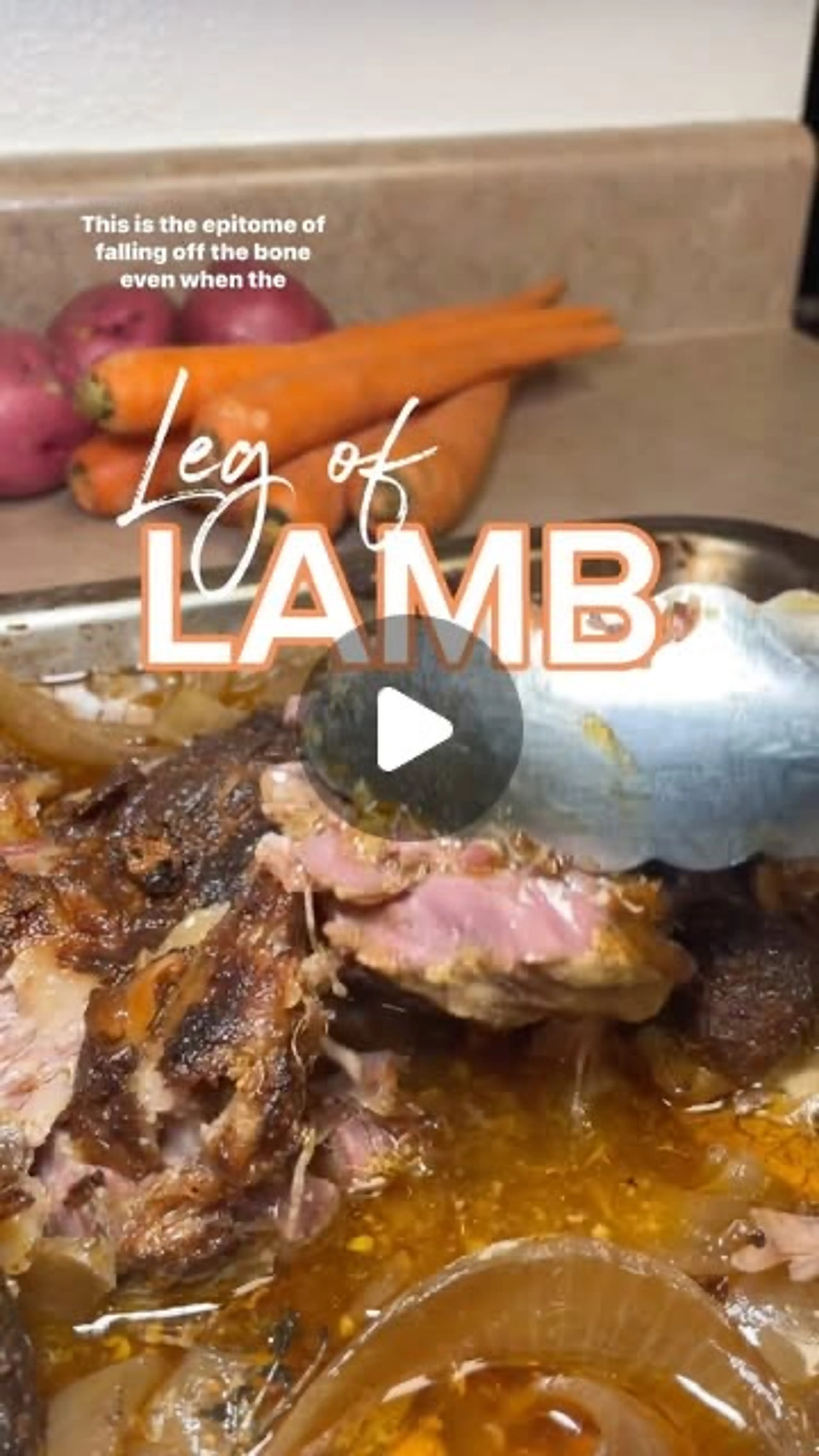 Show Stopping Leg of Lamb | Welcome to Day 7 of #reelsmas