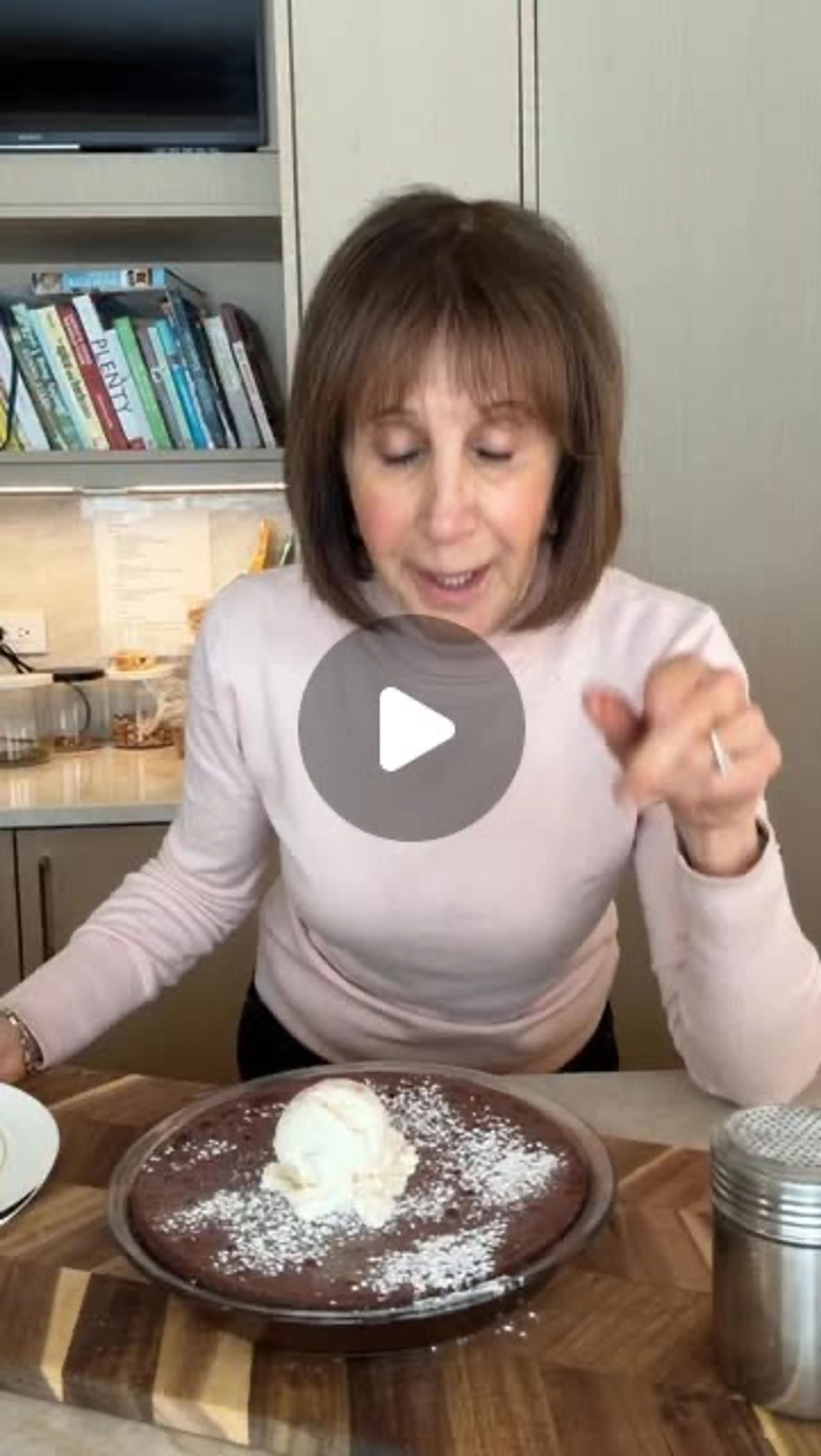 Chocolate Brownie pudding