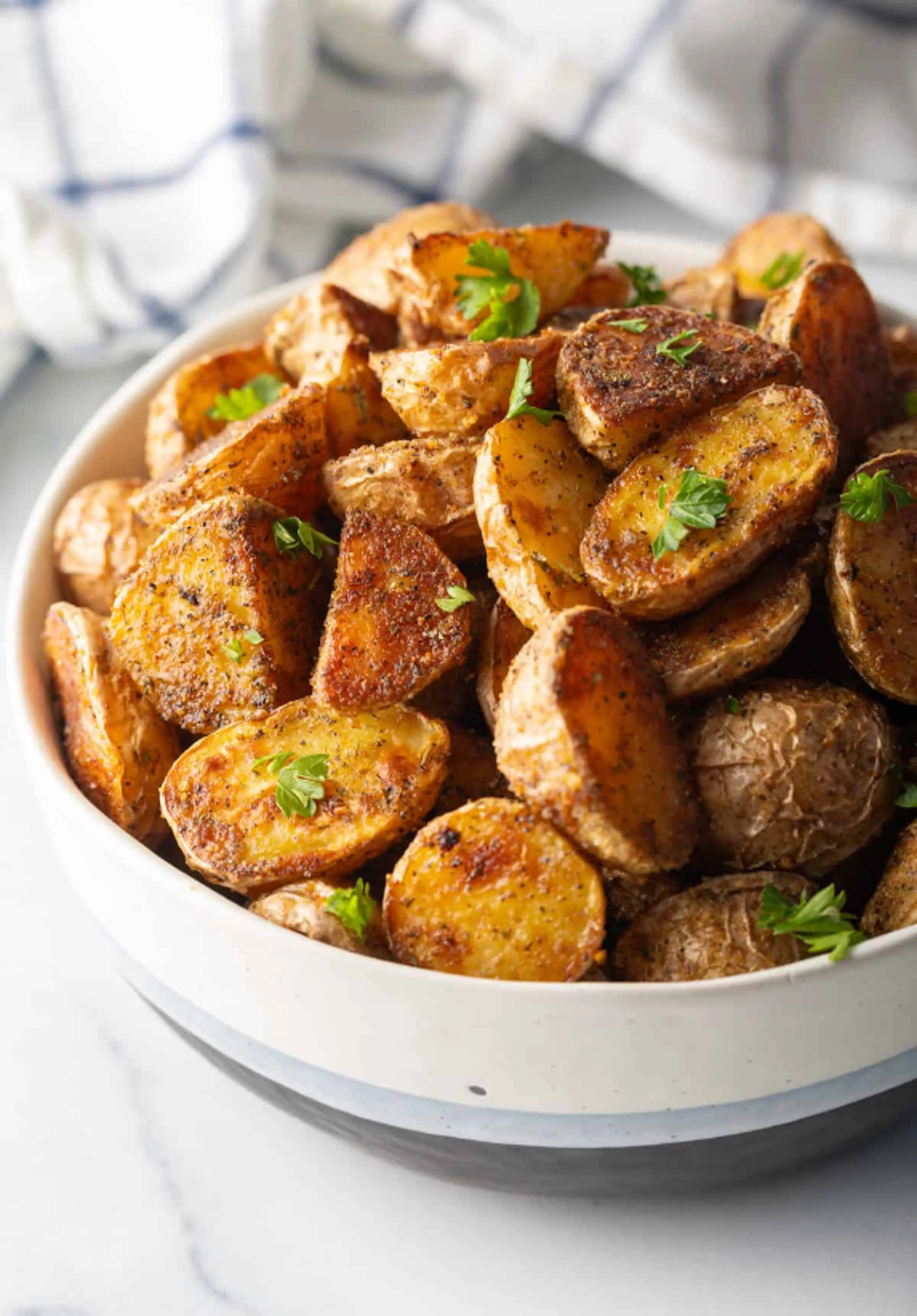 Crispy Roasted Potatoes with Cornstarch
