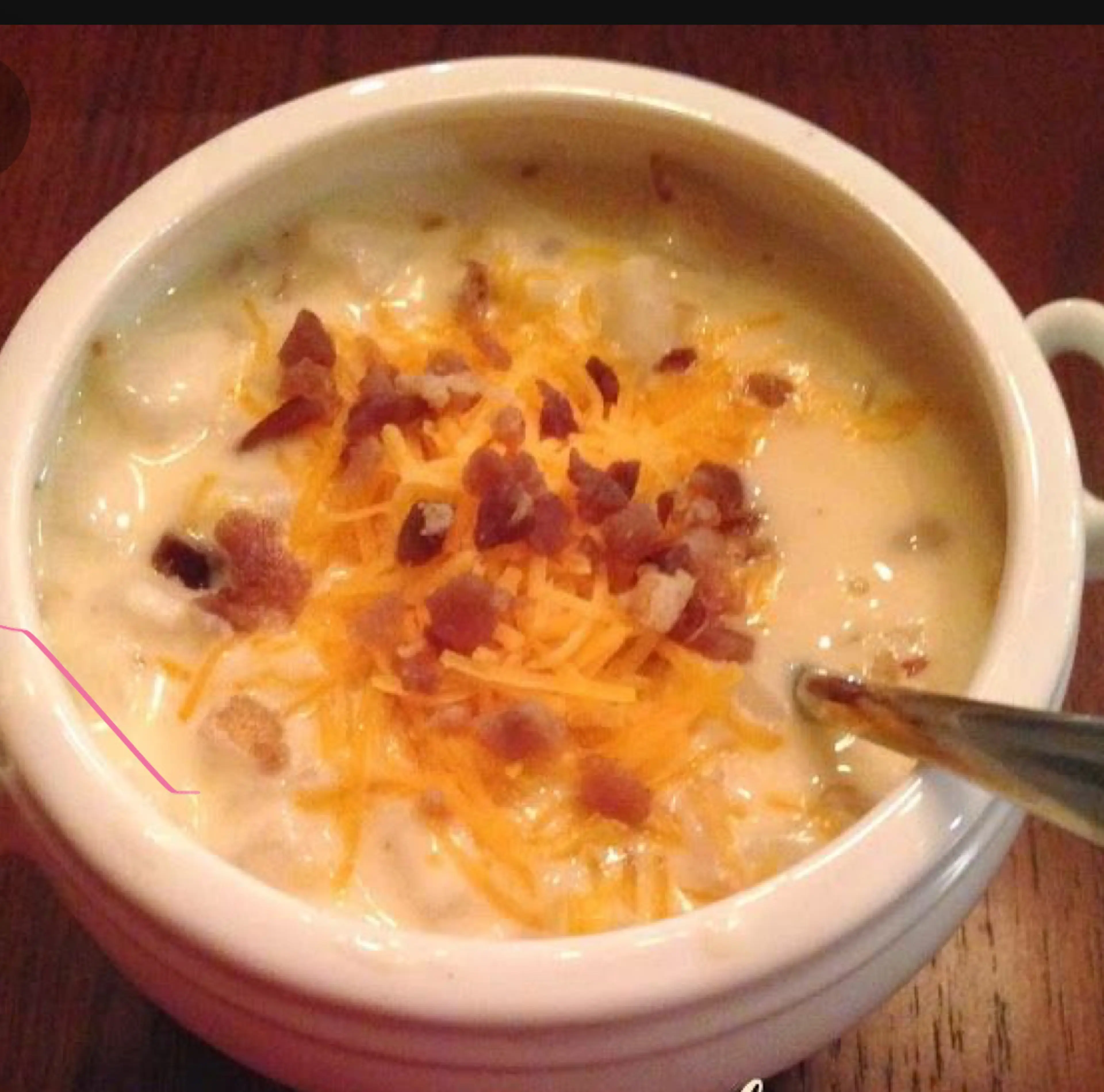 Easy Crockpot Potato Soup