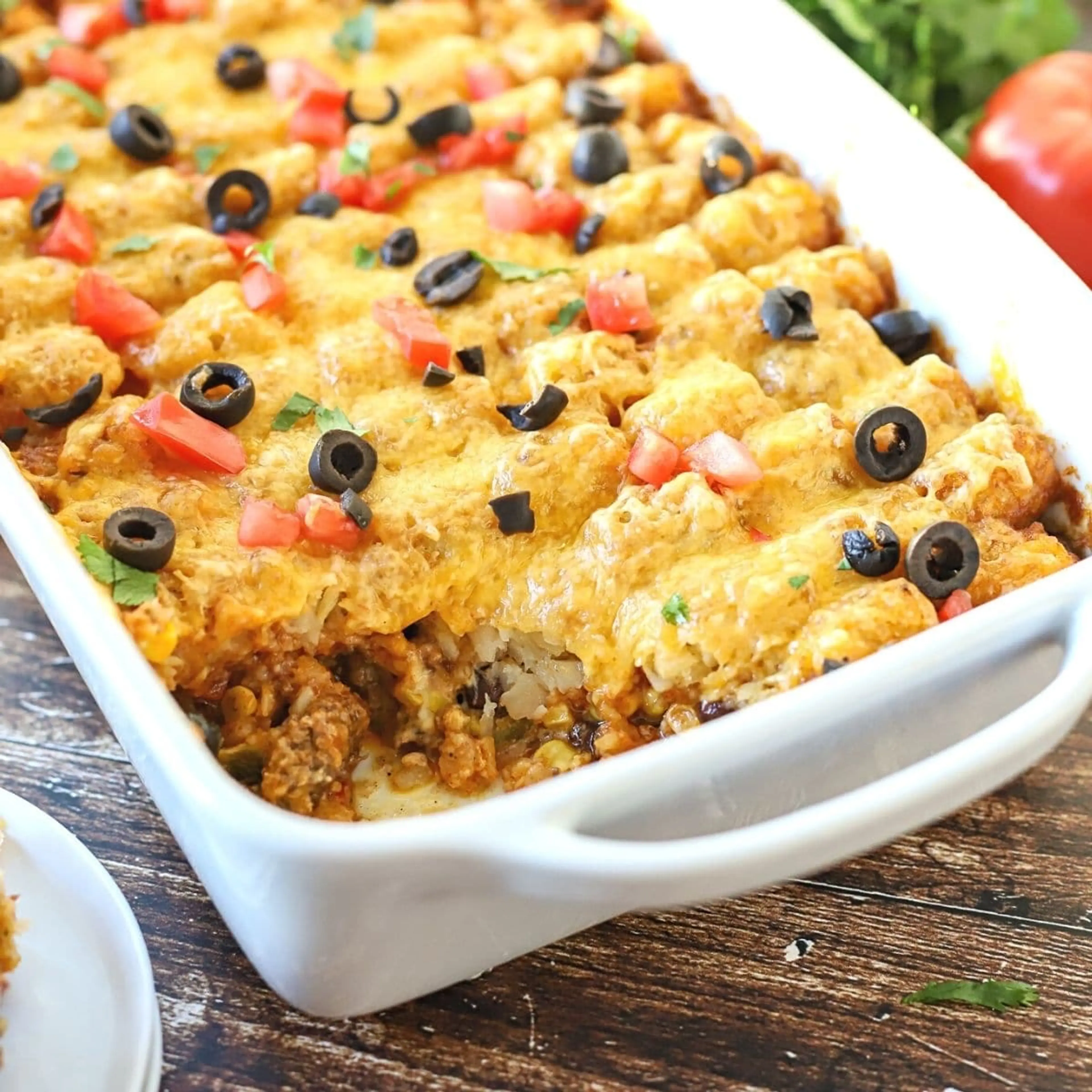 Taco Tater Tot Hotdish