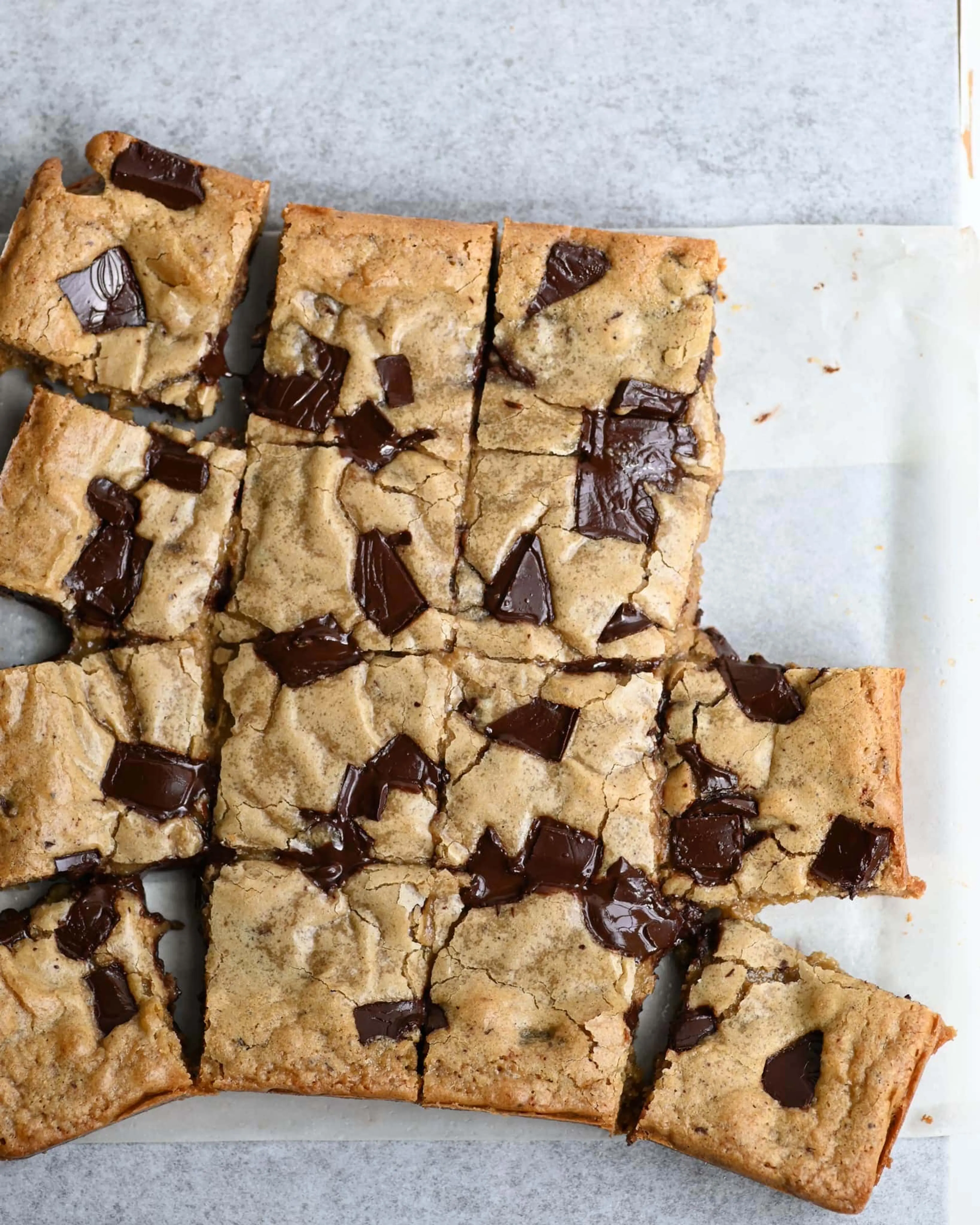 Oat Flour Blondies