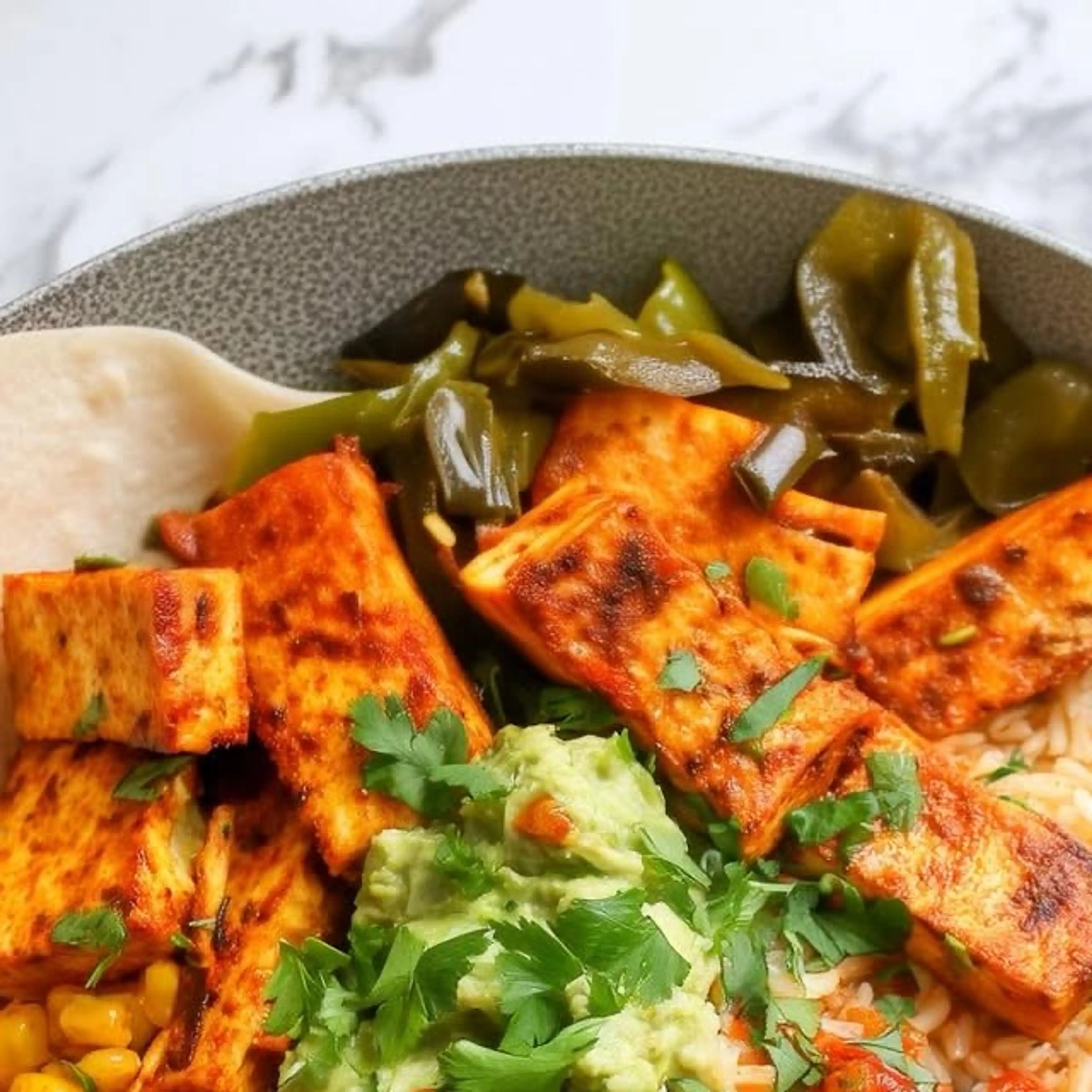 Vegan Tex-mex Rice Bowl