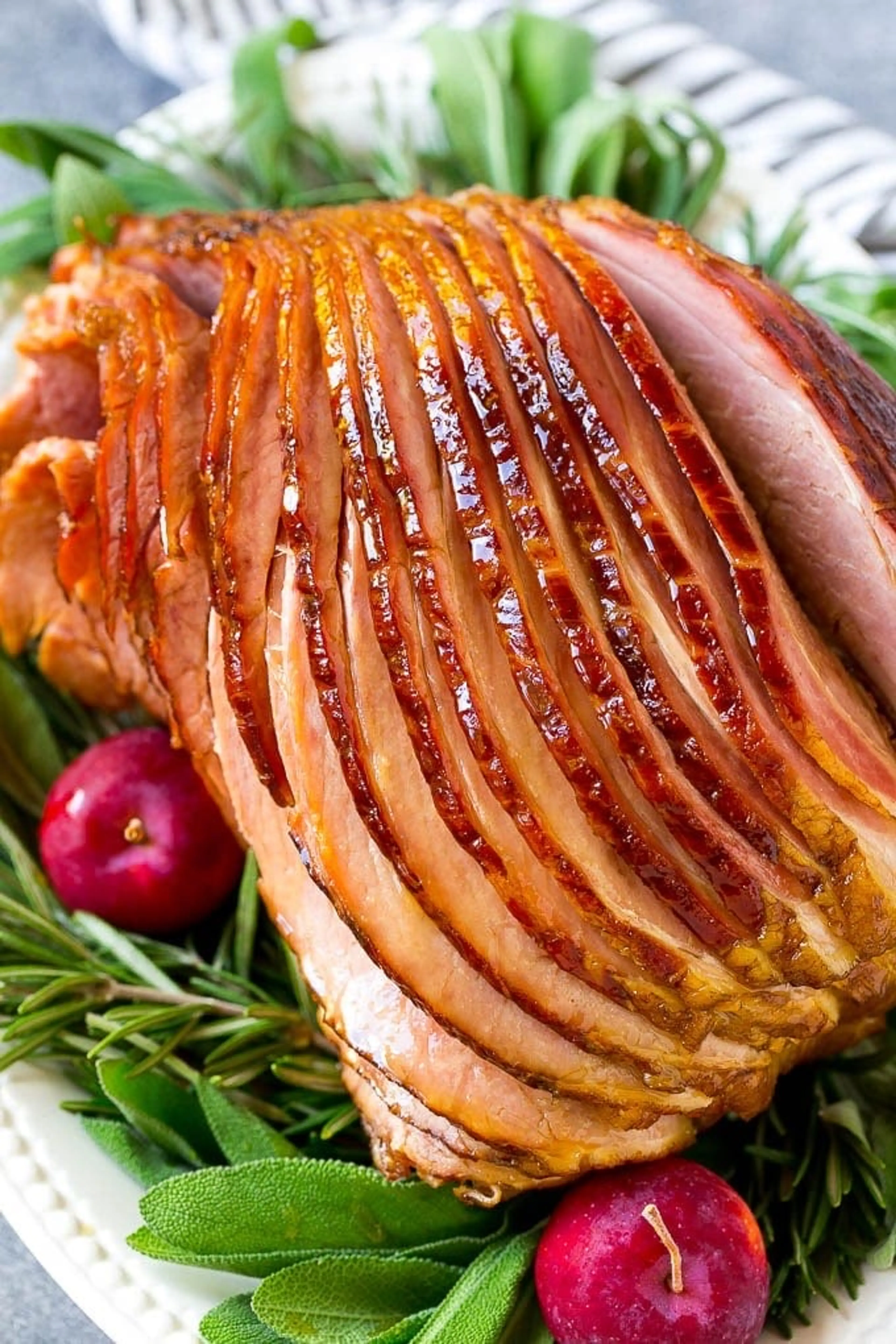 Crock Pot Ham with Brown Sugar