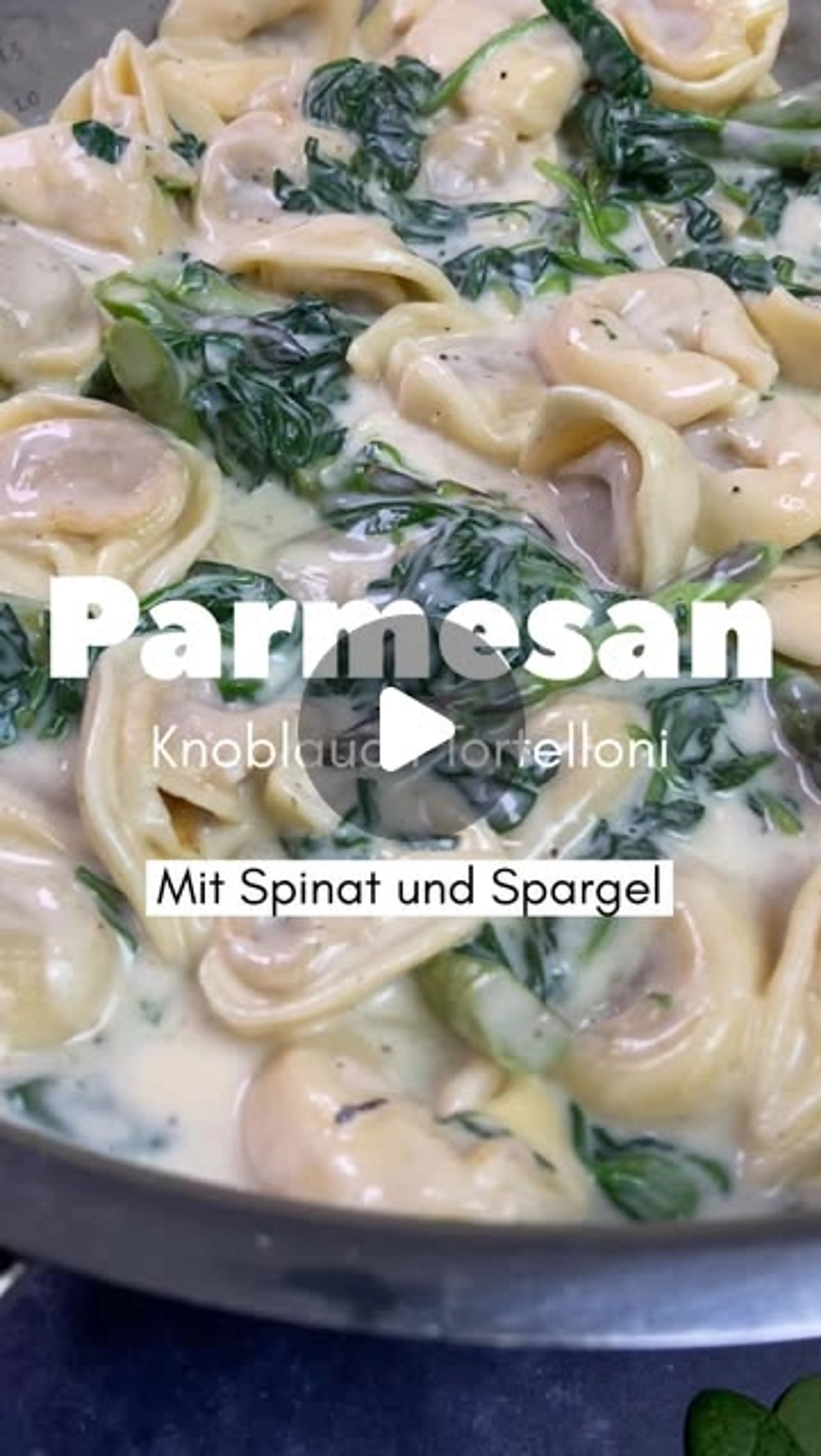 Parmesan Knoblauch Tortelloni