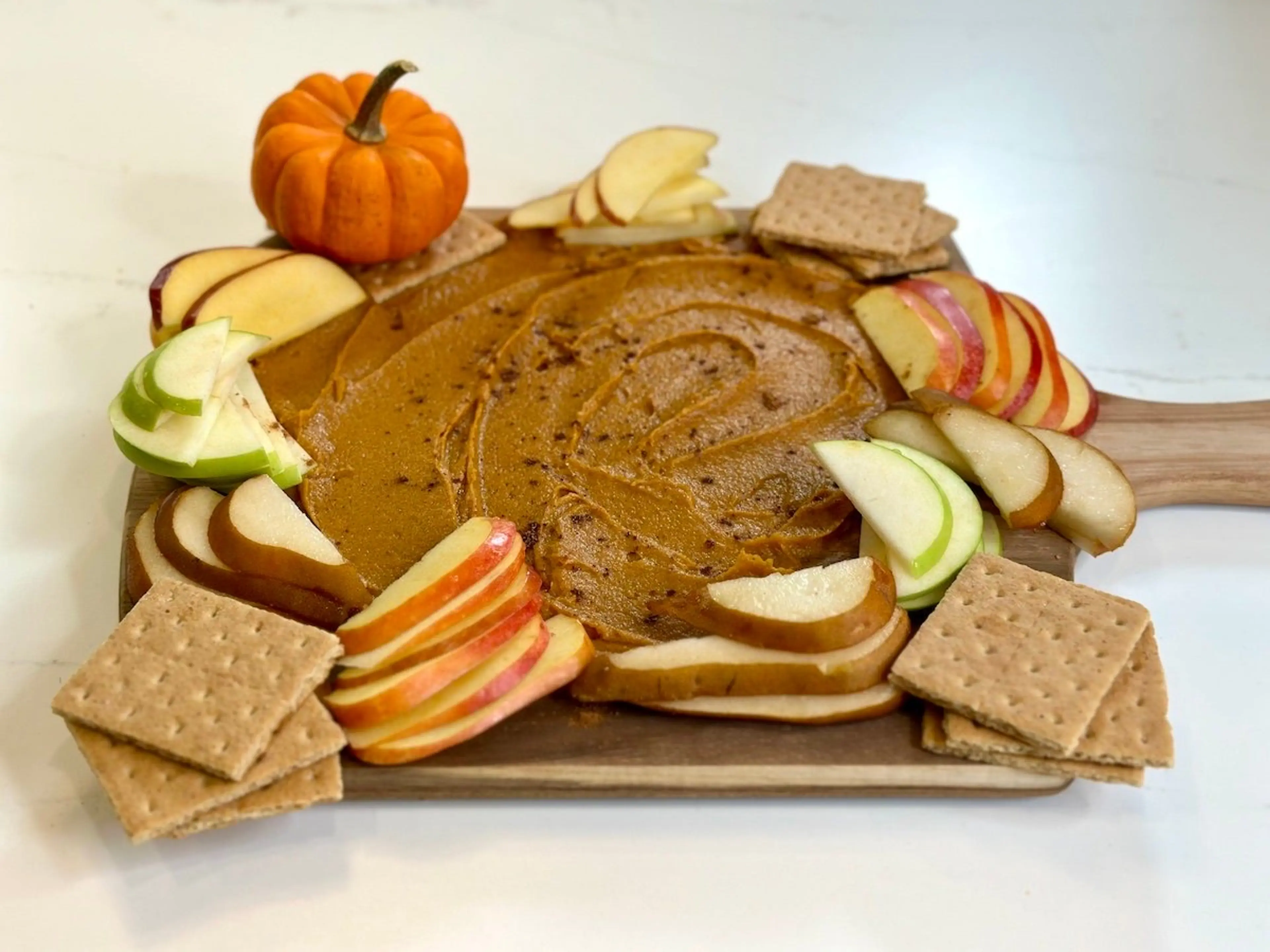 Pumpkin Peanut Butter Board.