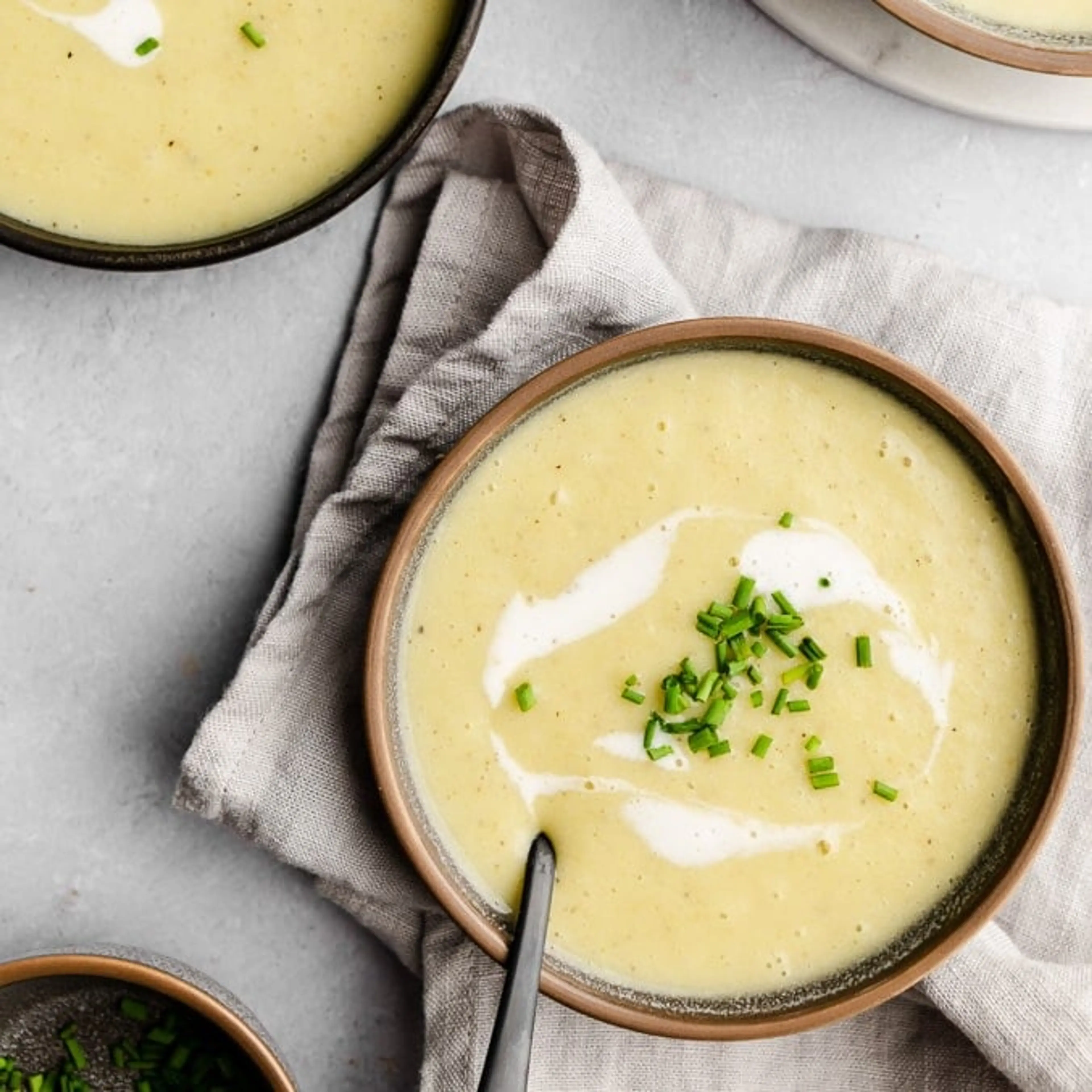 Vegan Potato Leek Soup