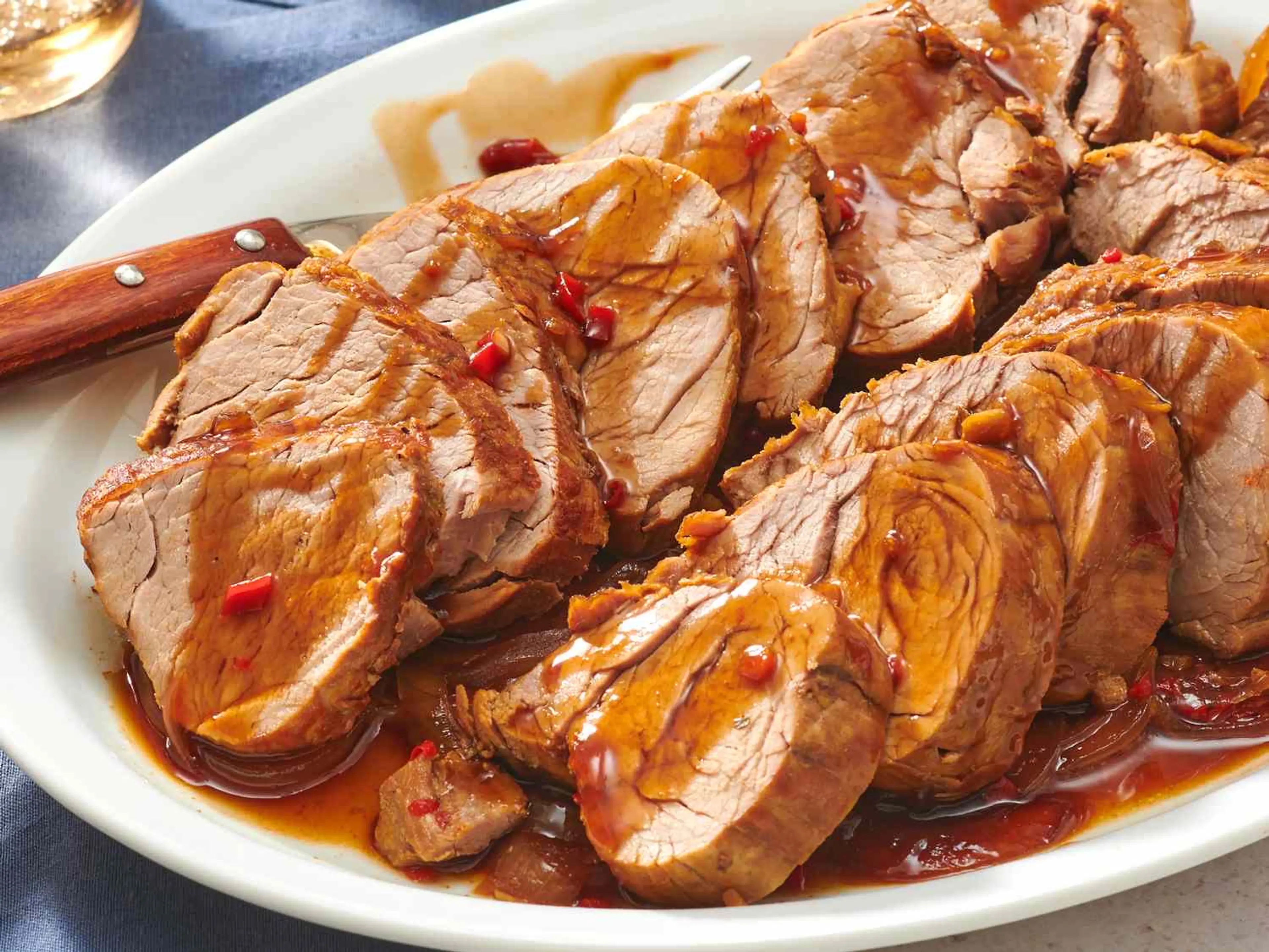 Slow Cooker Teriyaki Pork Tenderloin