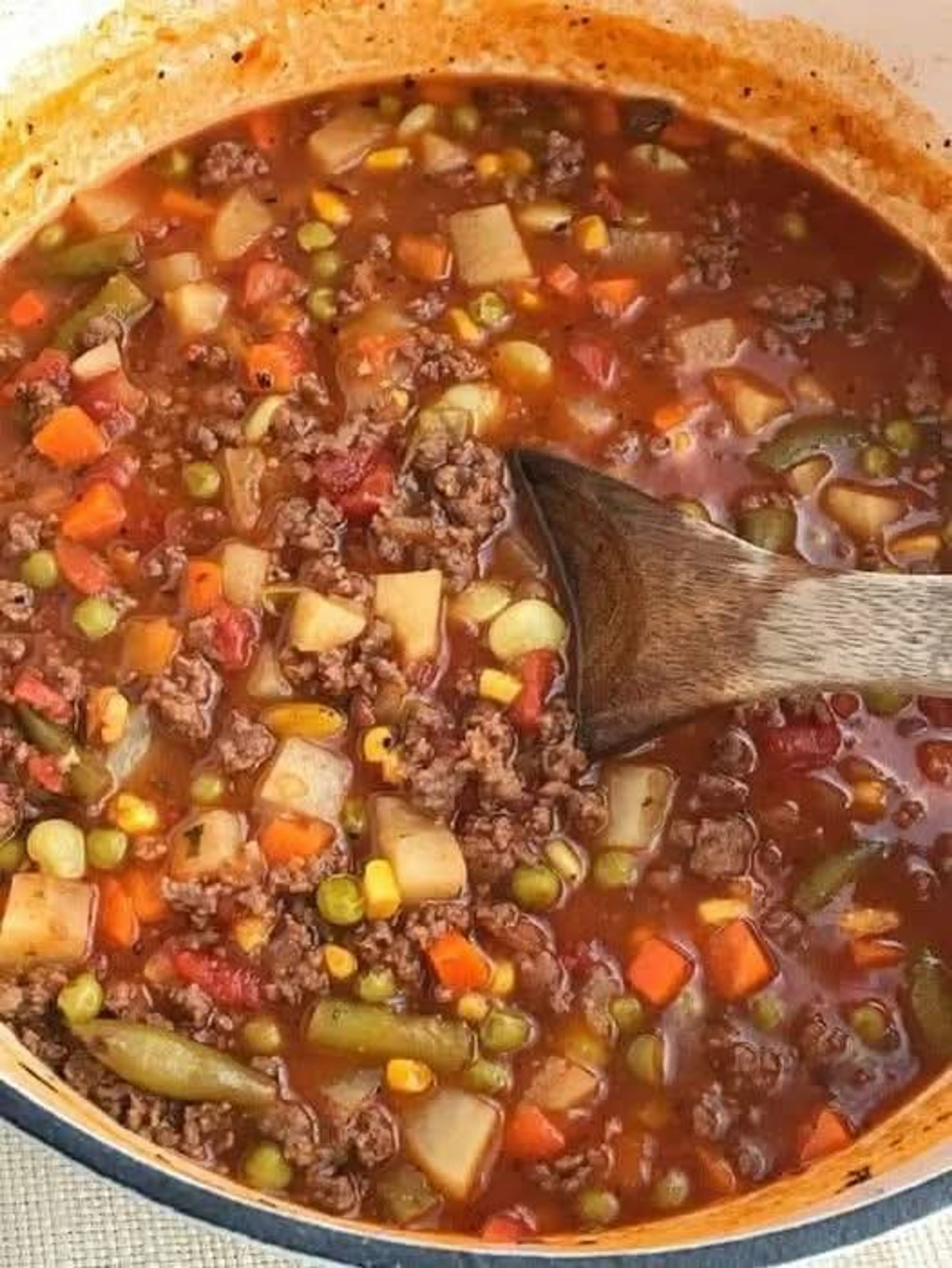 Hamburger Veggie Soup