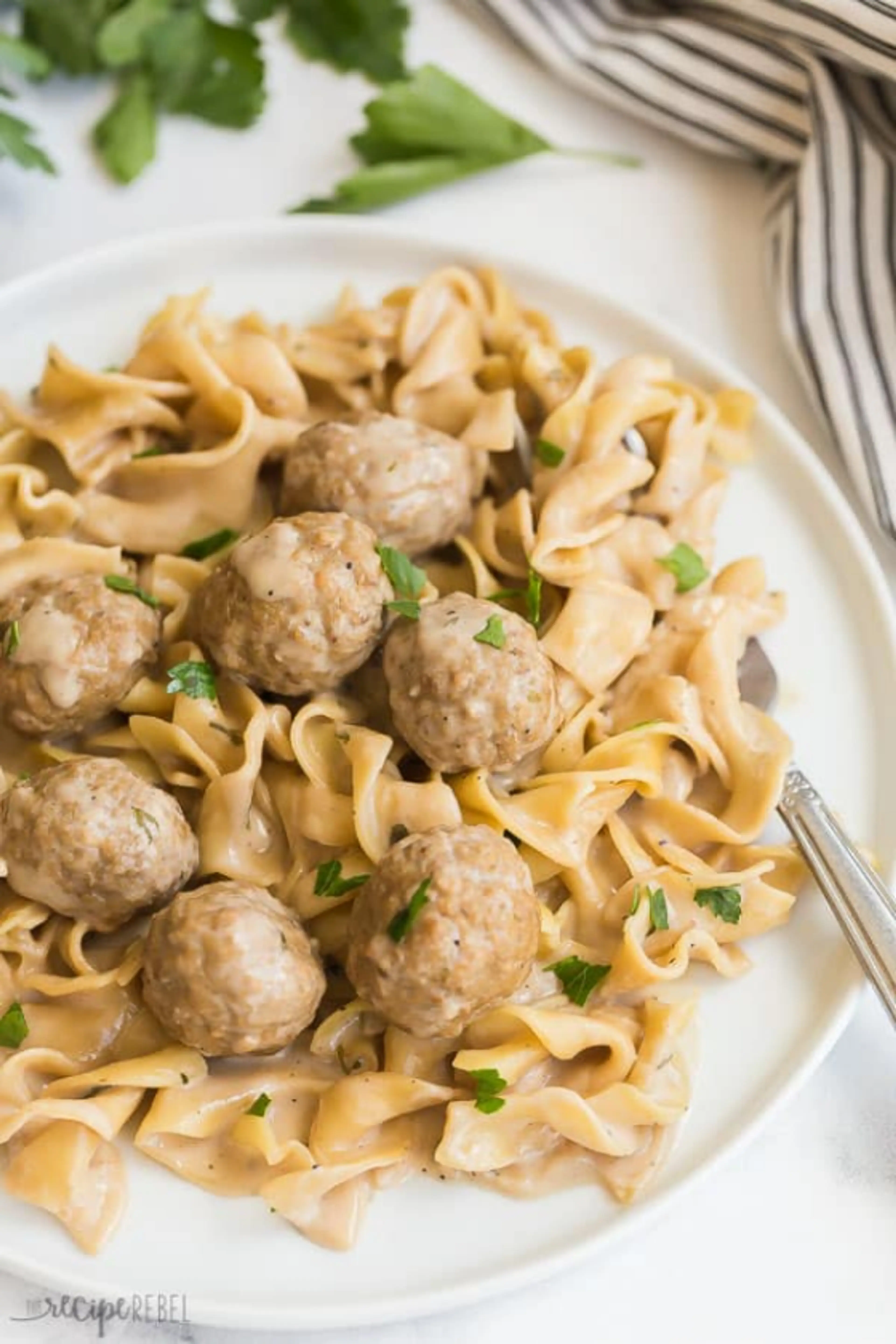 Instant Pot Swedish Meatballs and Noodles