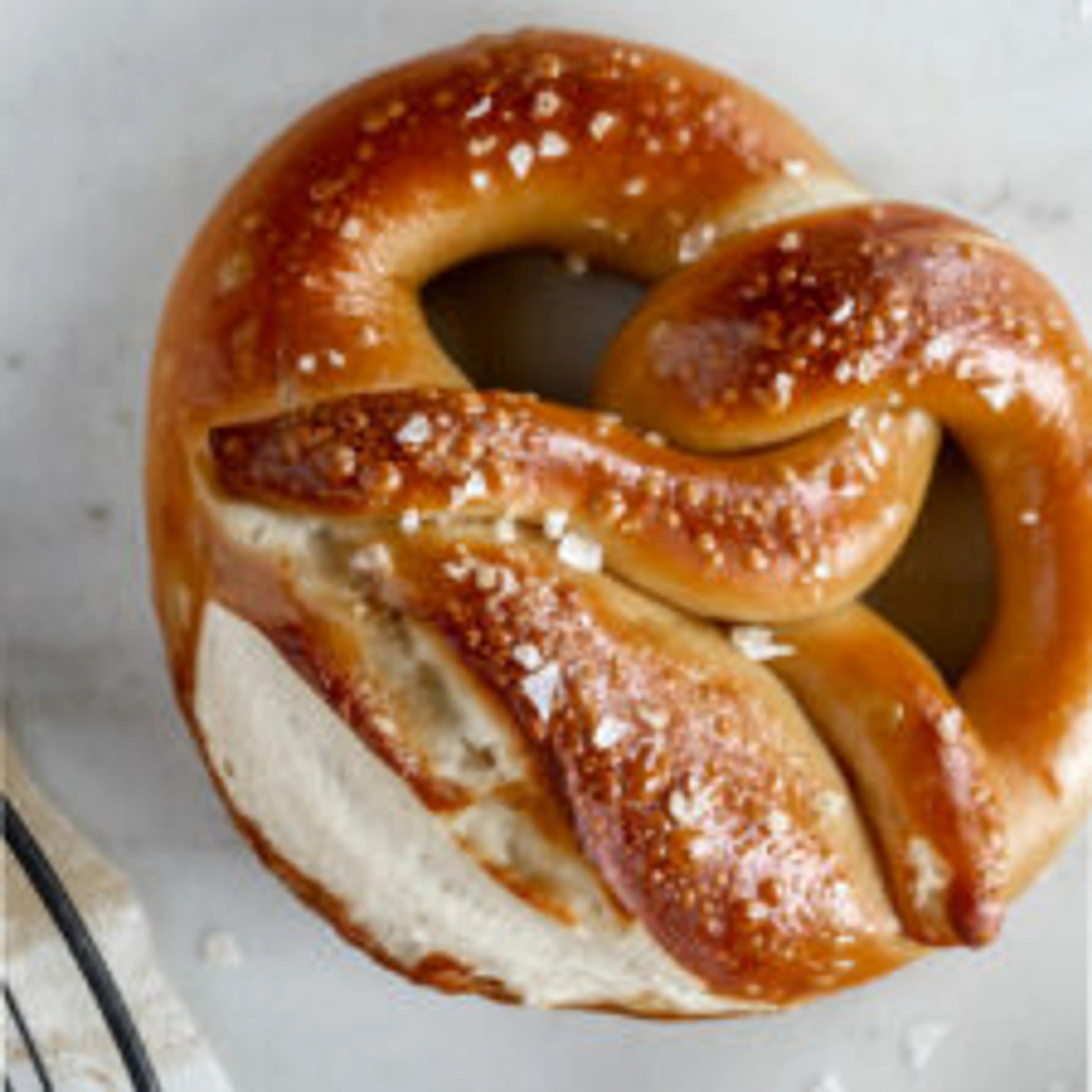 soft german lye pretzels
