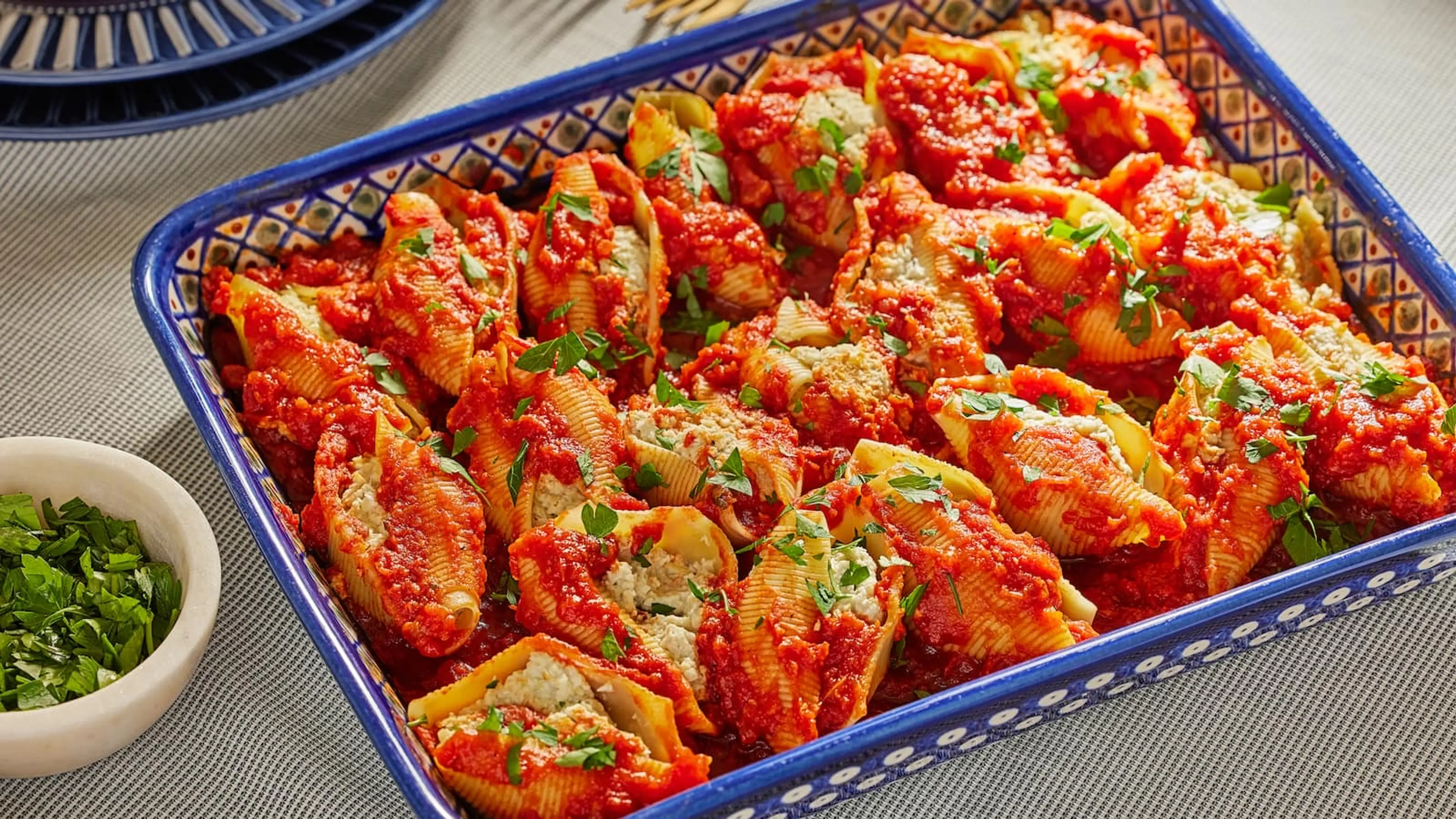 Vegan Baked Stuffed Shells