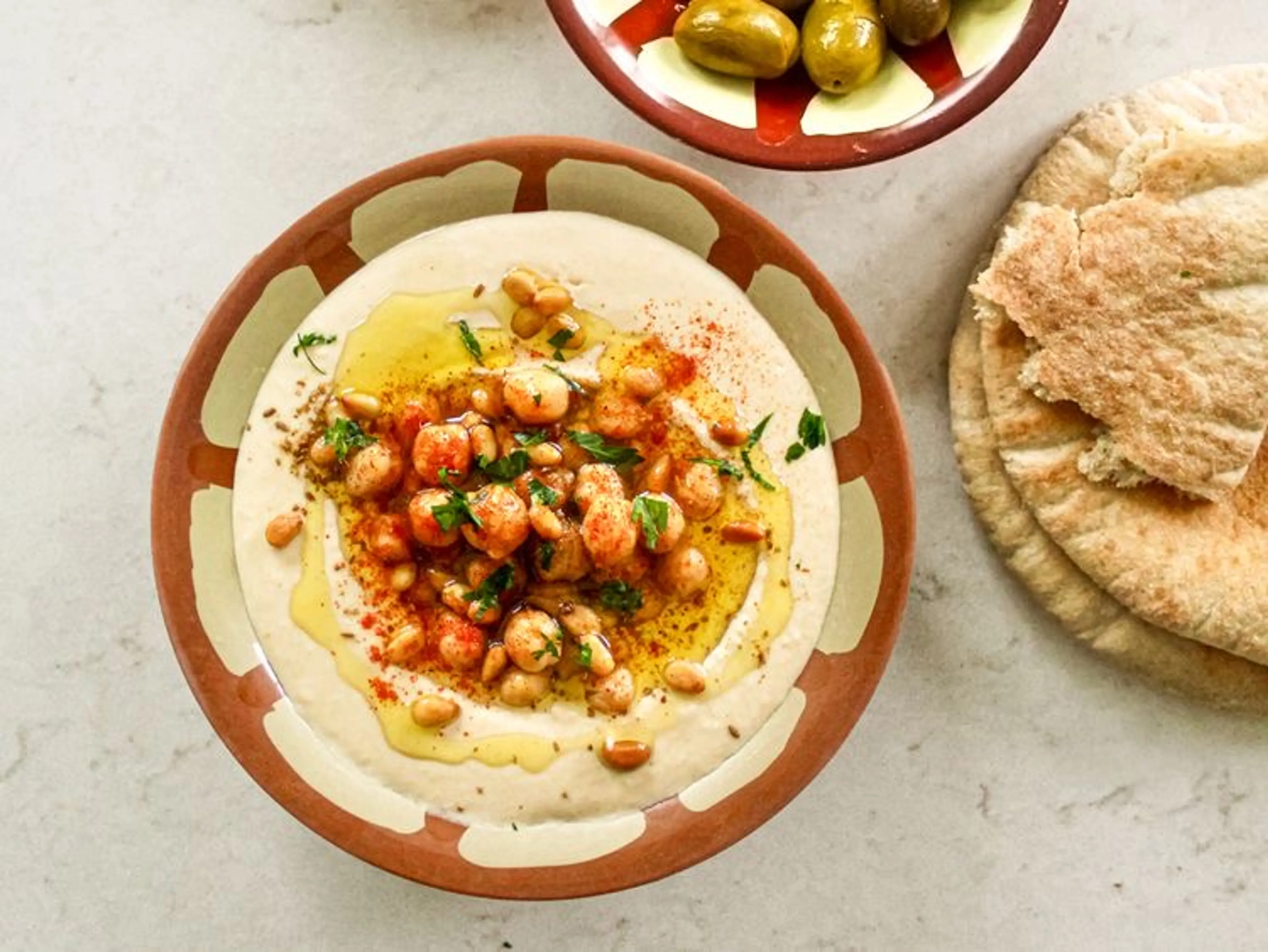 Hummus B'Tahini (Hummus With Tahini)