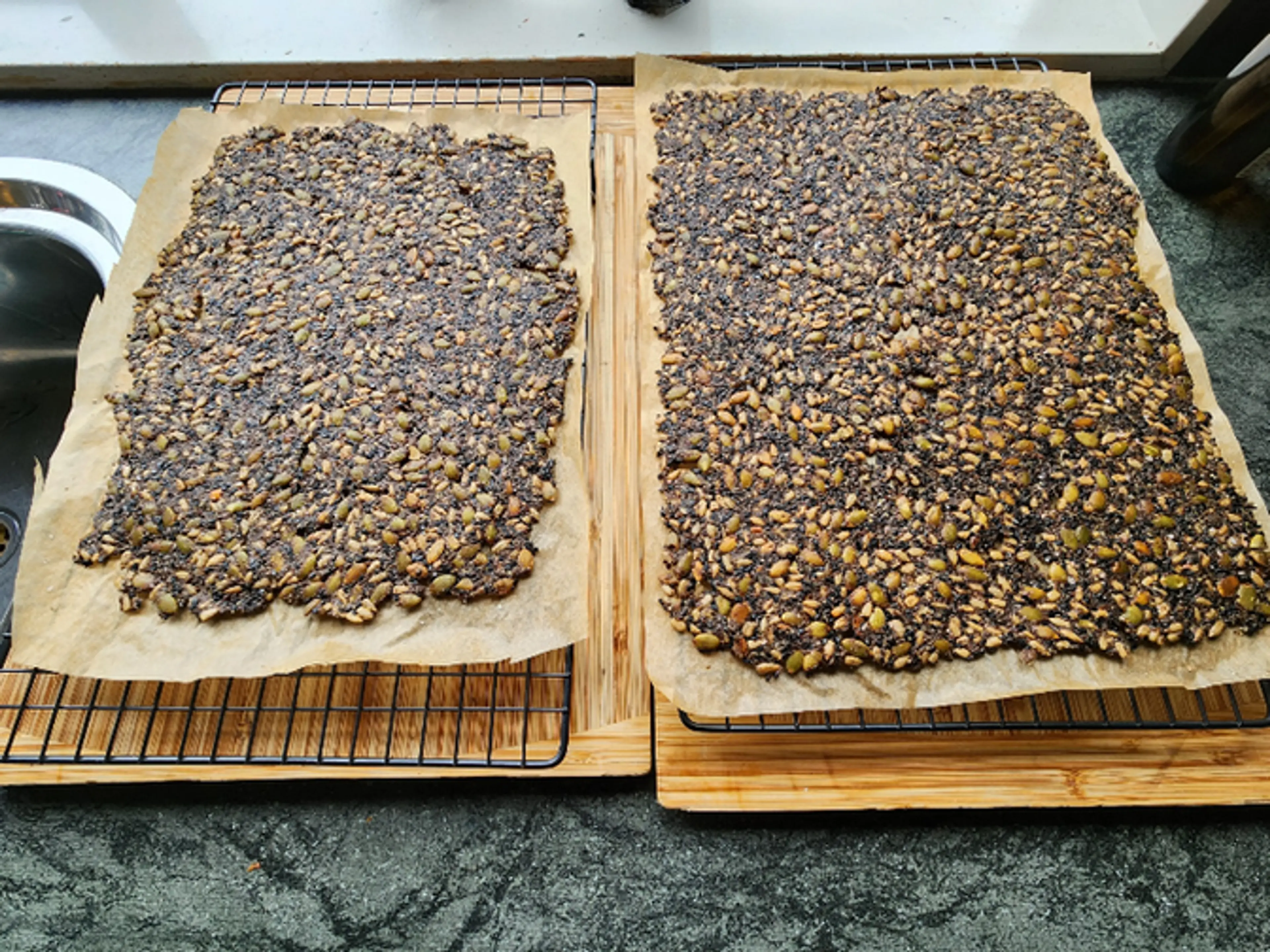 Gluten-Free Seed Crackers (Norwegian Crispbread)