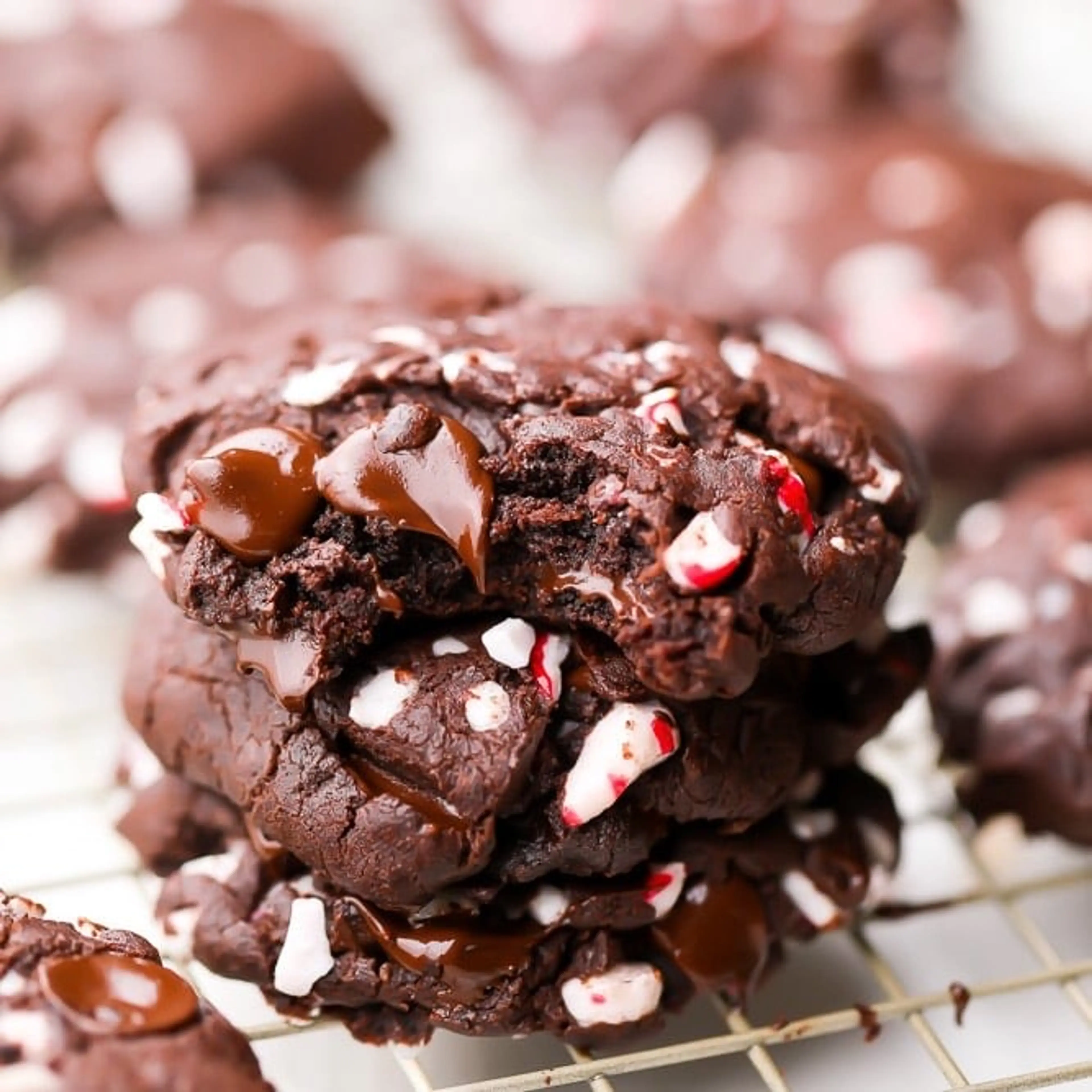 Vegan Chocolate Peppermint Cookies