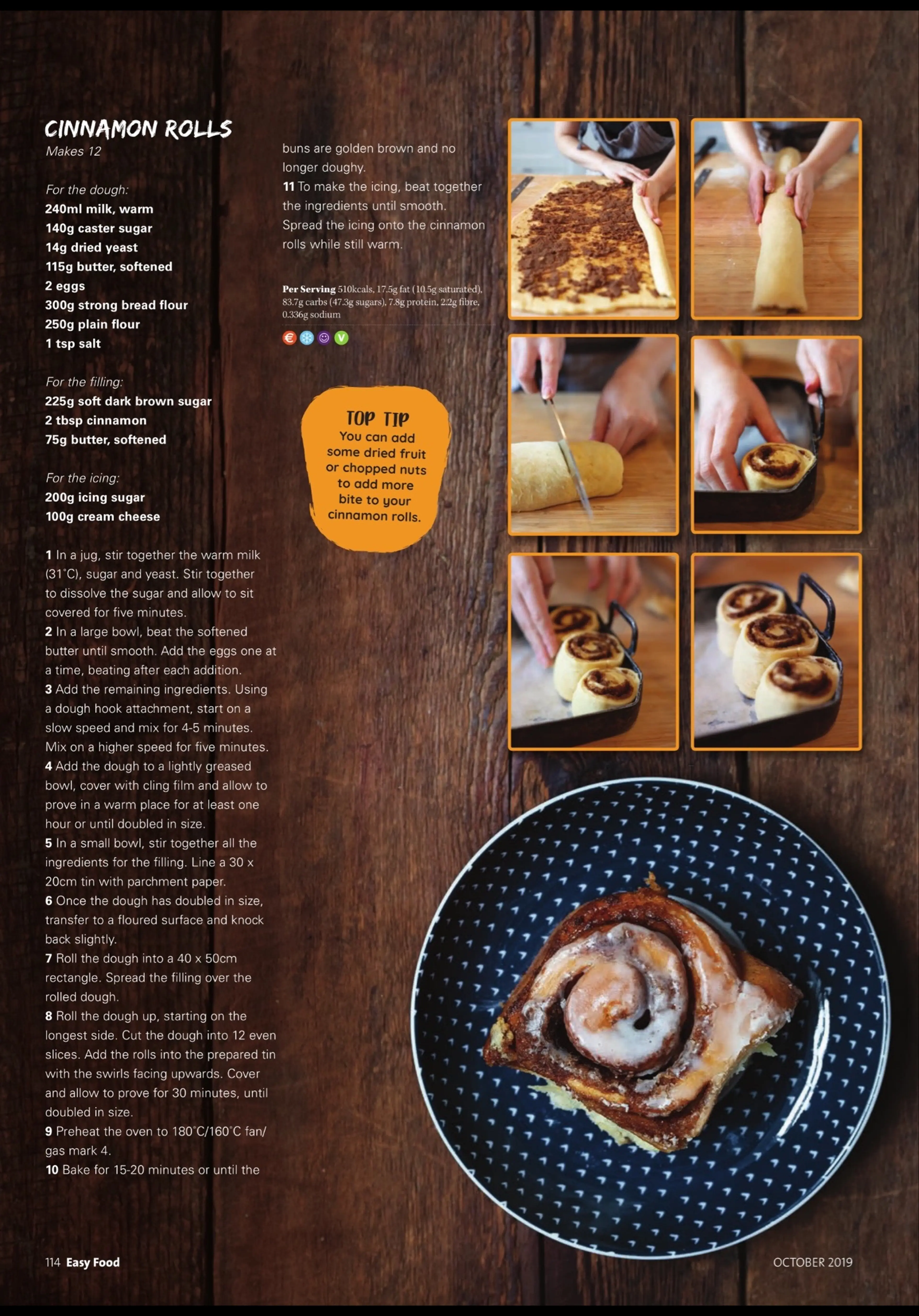 CINNAMON ROLLS