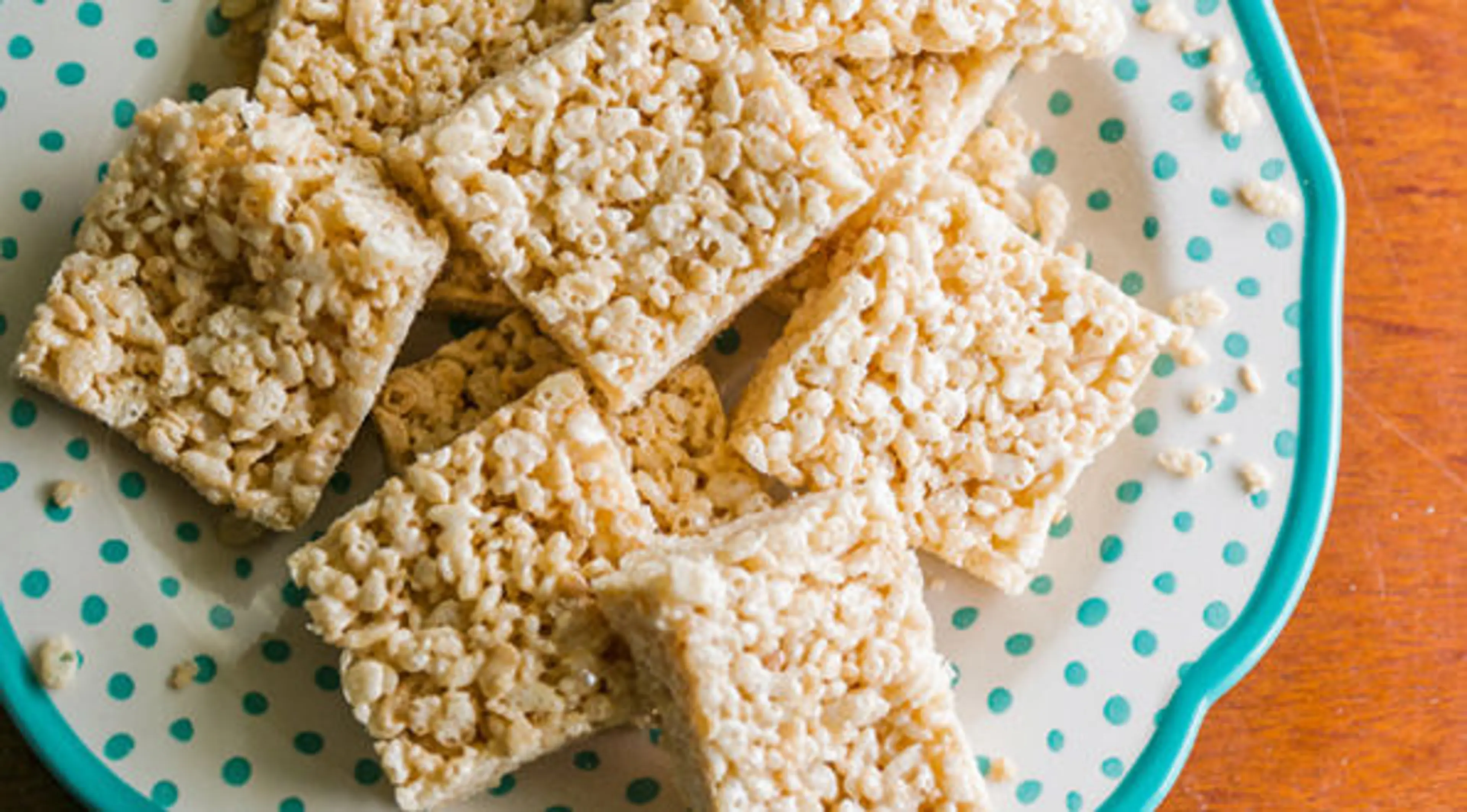 Carrés aux Rice Krispies