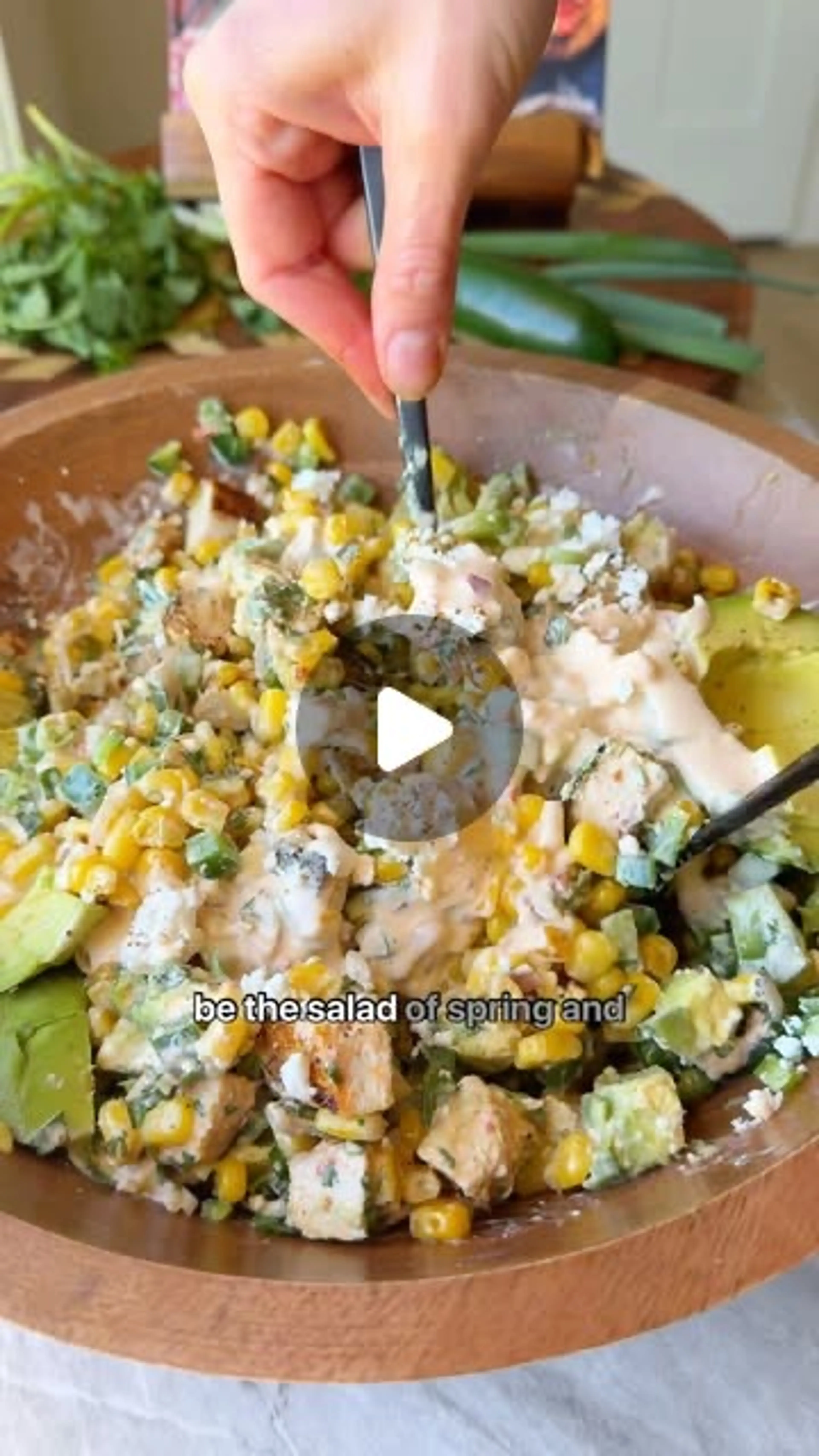 Chicken Street Corn Salad