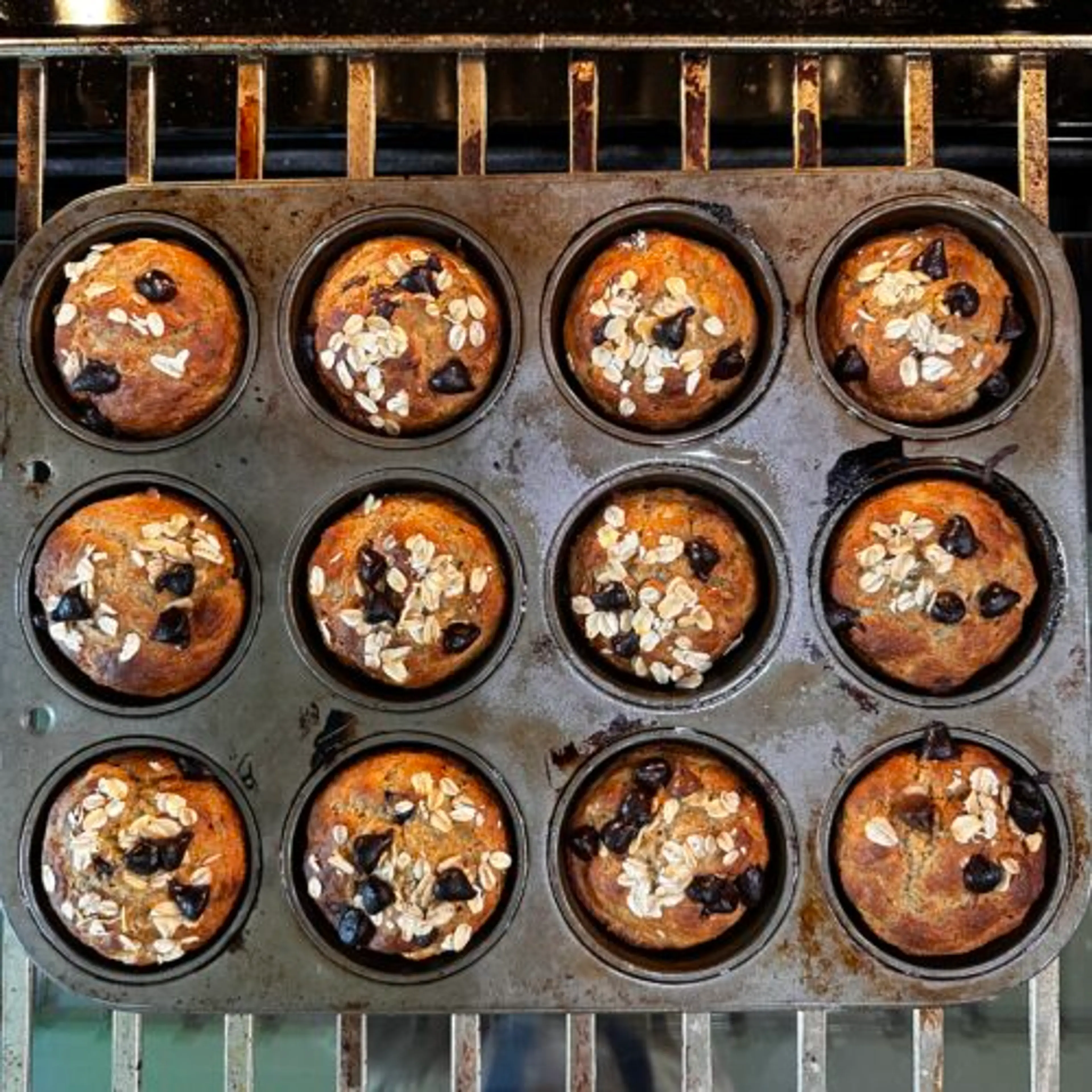 Banana Protein Muffins