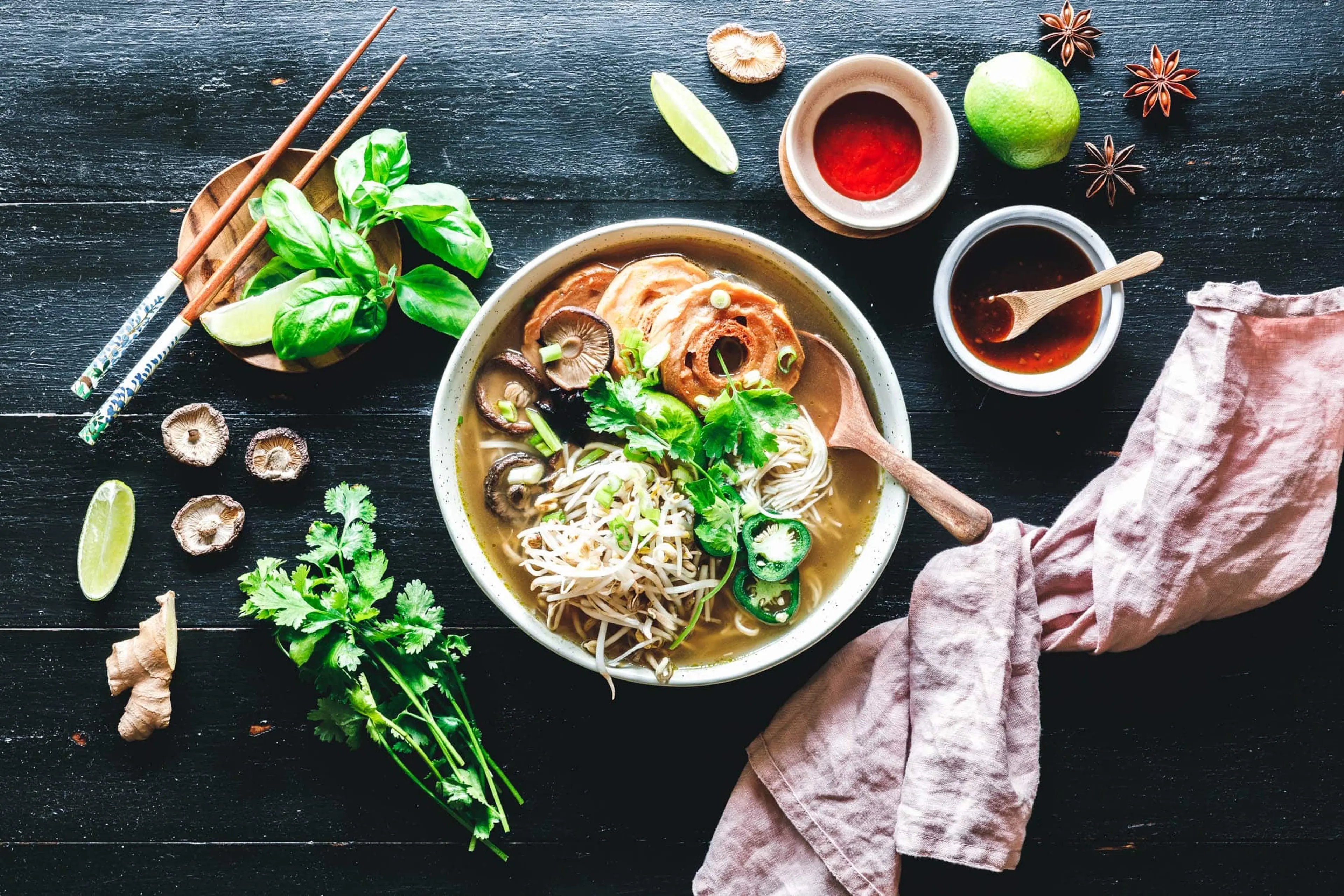 Einfache vegane Pho