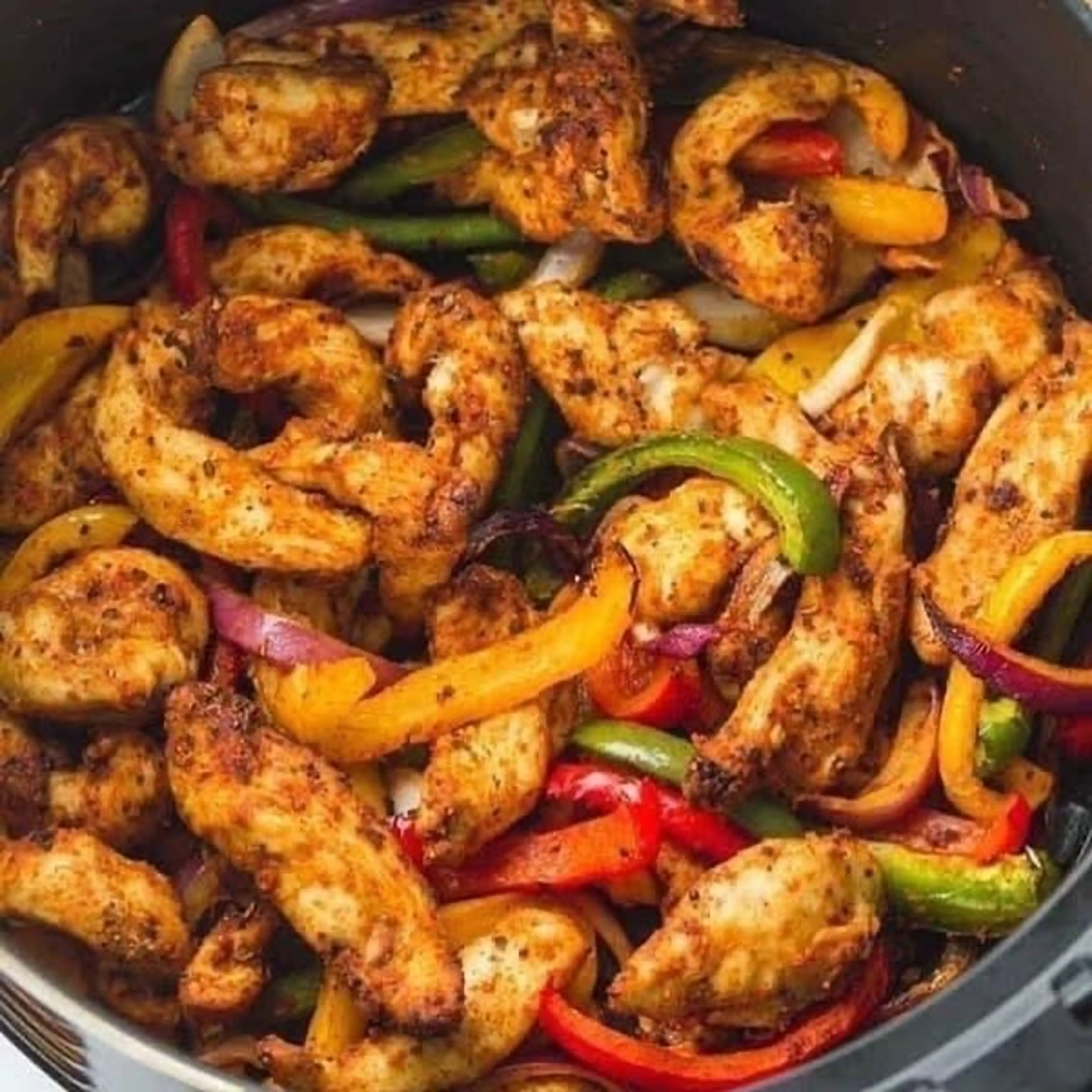 Air Fryer Chicken Fajitas