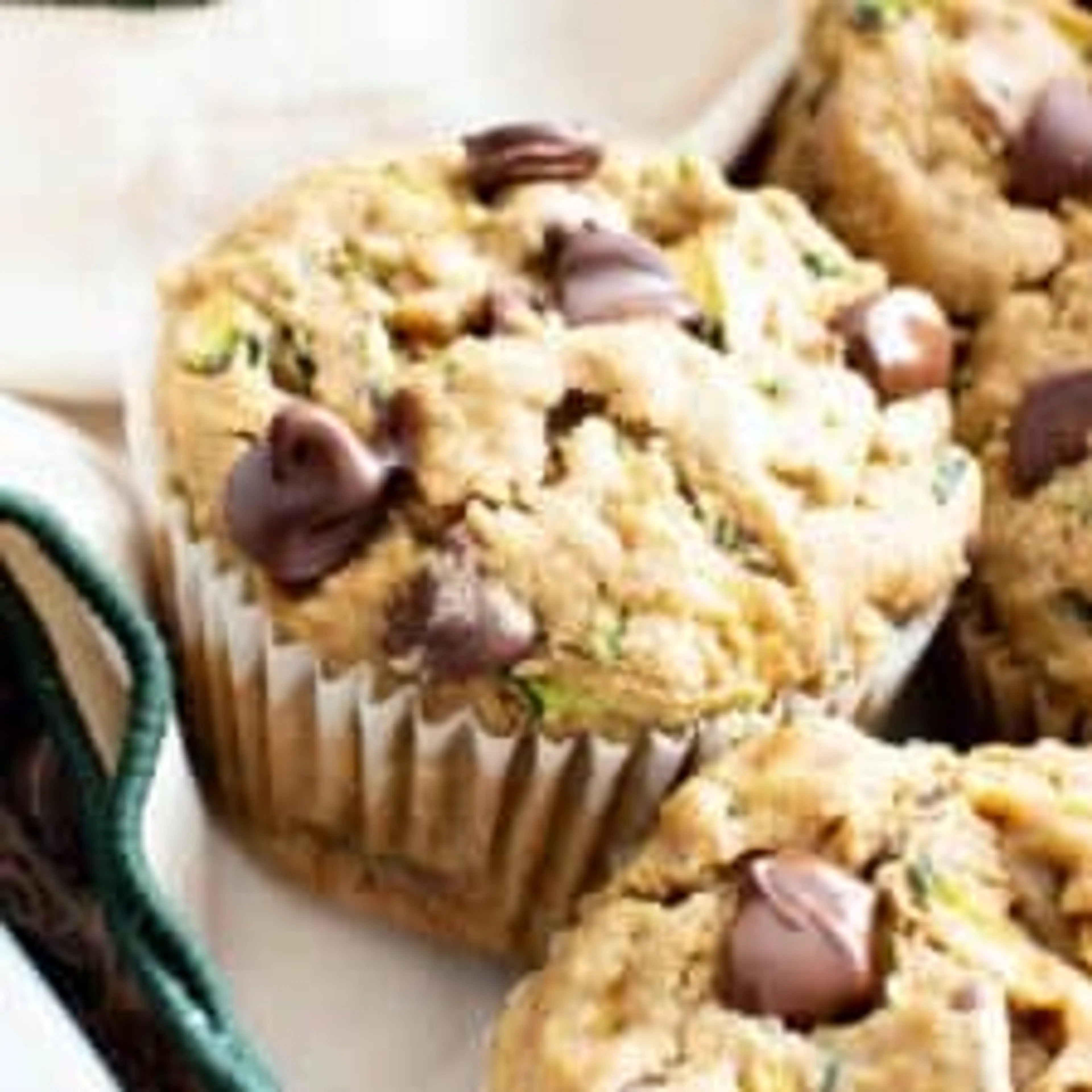 Vegan Zucchini Muffins (Gluten Free)