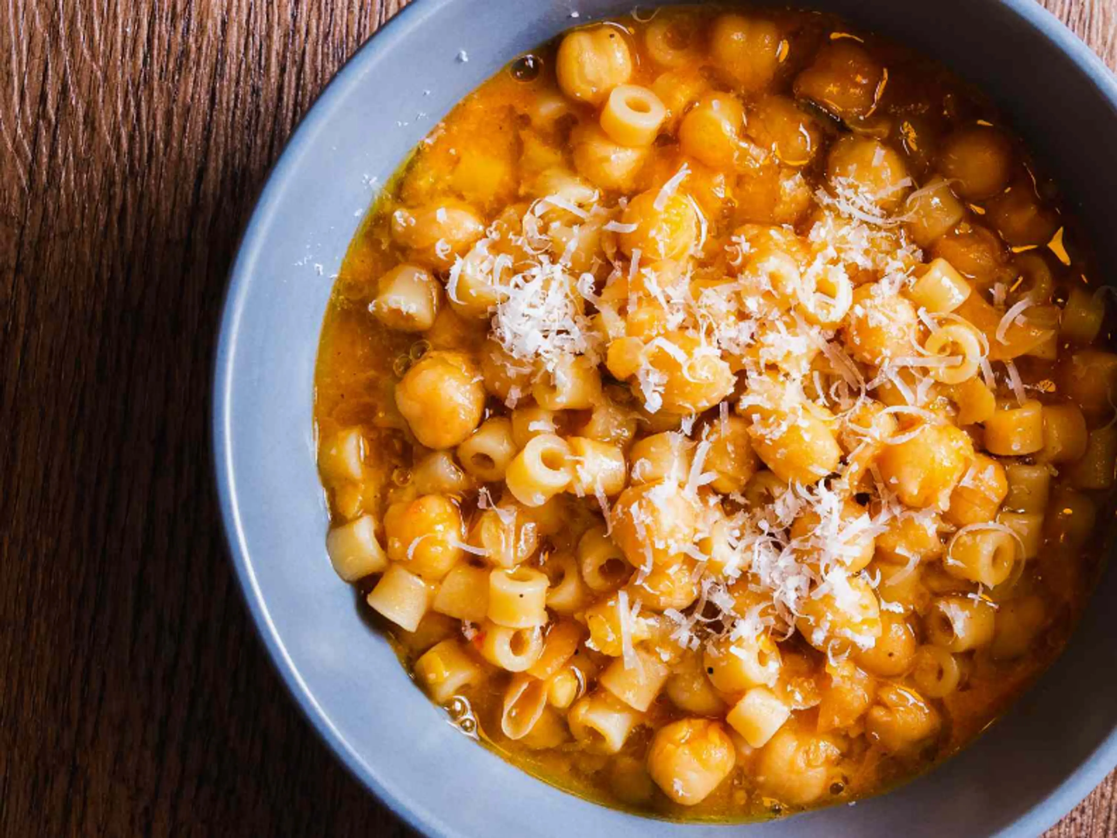Pasta e Ceci (Pasta With Chickpeas)