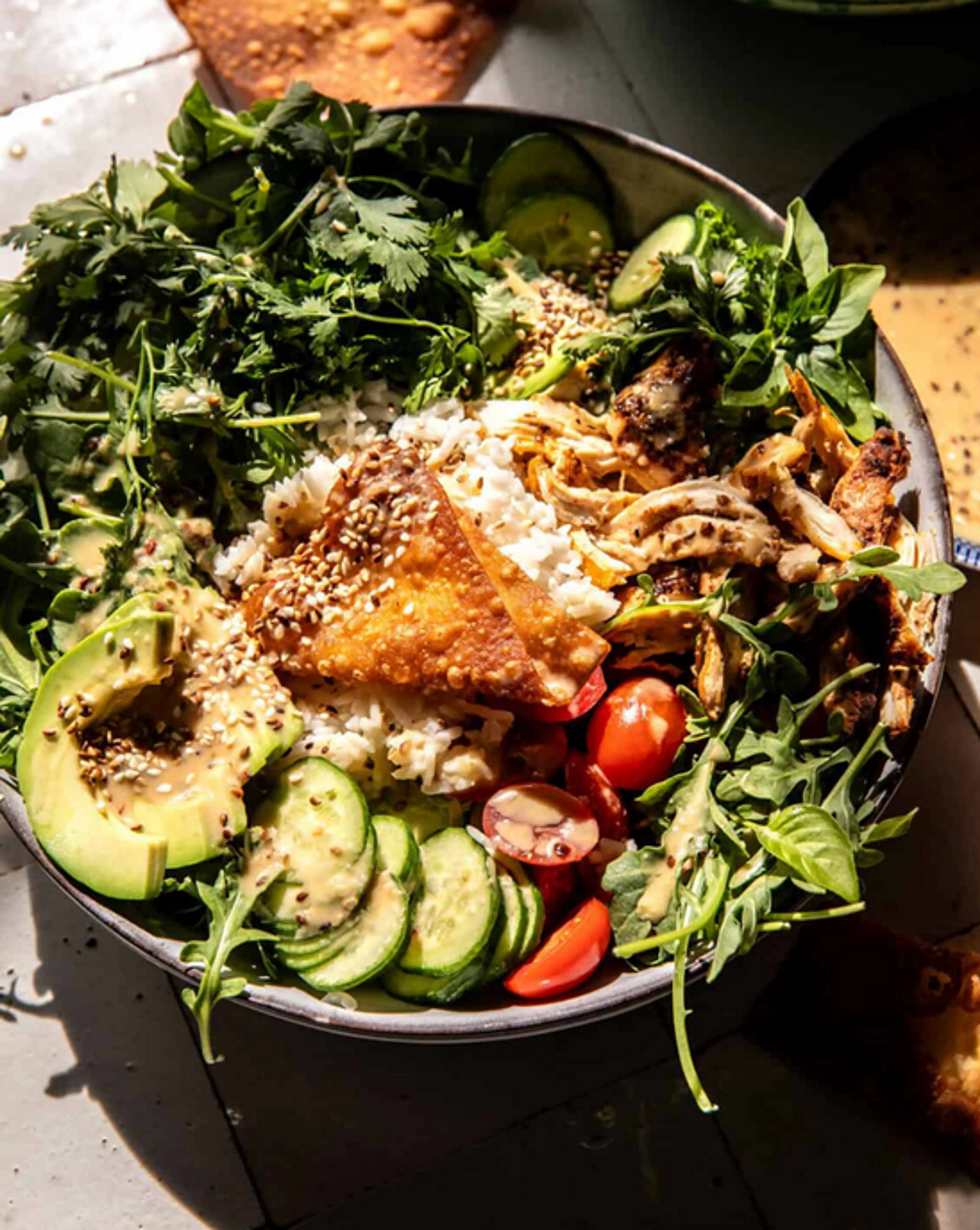 Miso Sesame Chicken Bowls